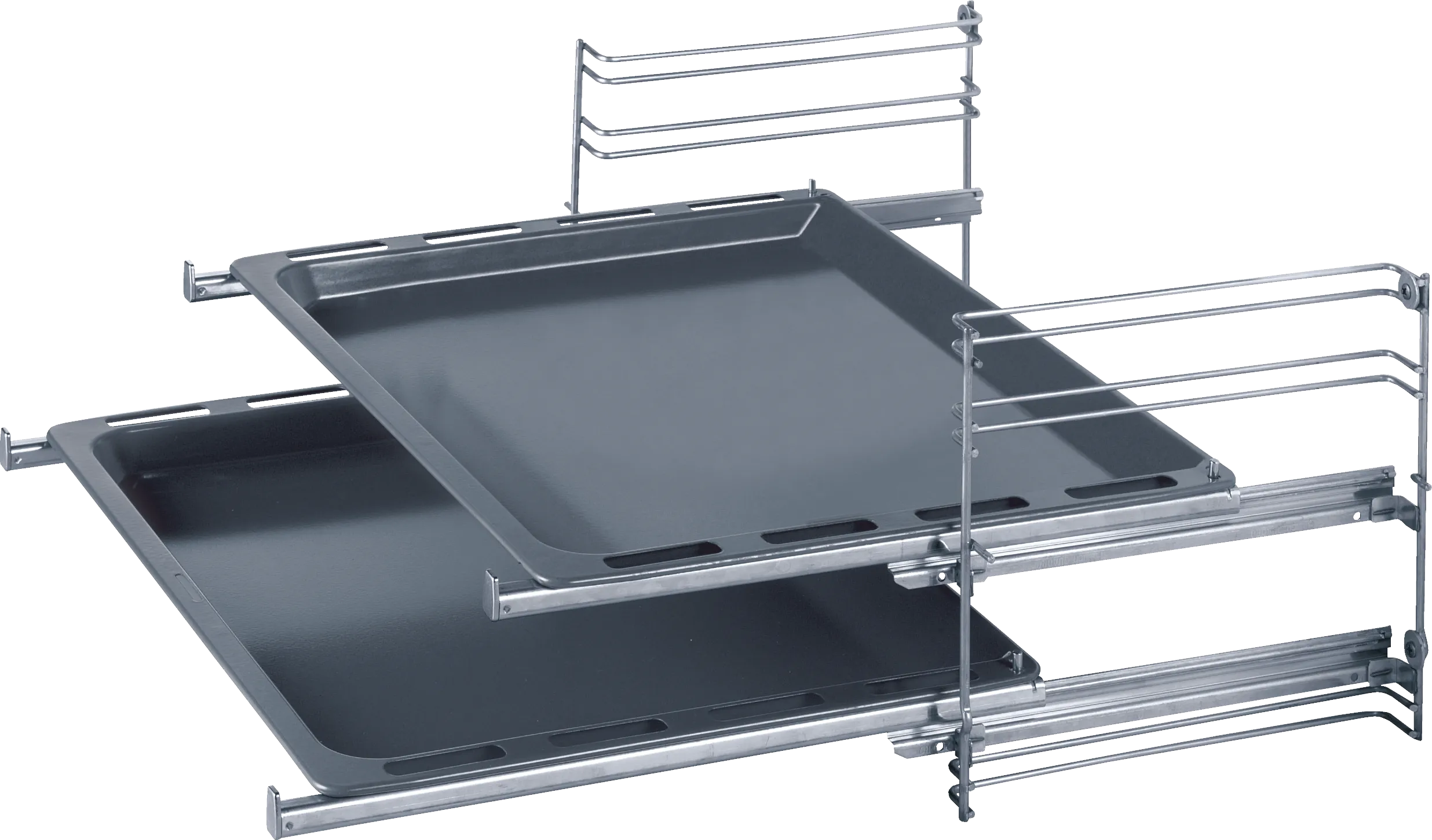  HZ438201, Teleskopauszug, 2-fach, Edelstahl