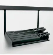 Linero 2000 Messerblock "liegend", schwarz 