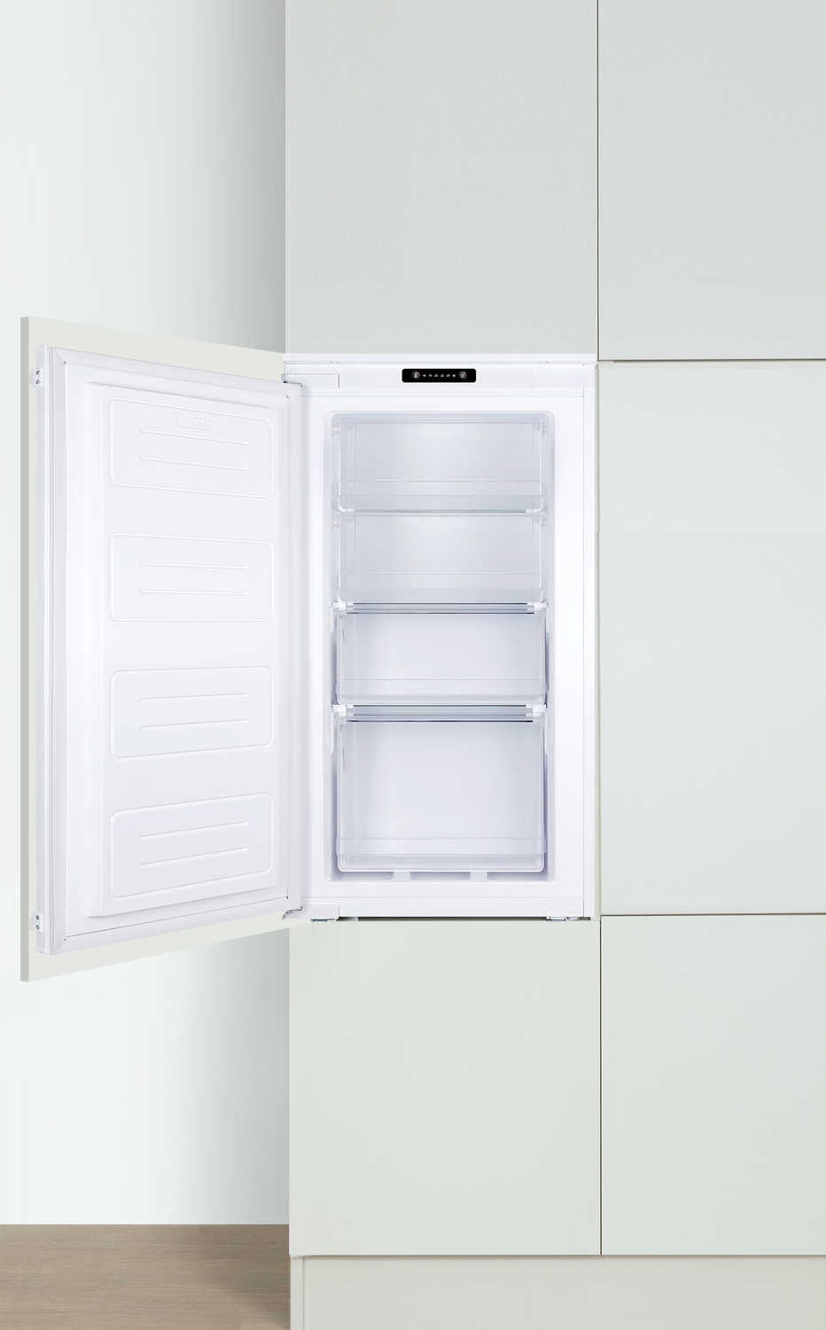 Gefrierschrank, 880 mm Nische, Schlepptür-Technik Gefrierschrank, 880 mm Nische, Schlepptür-Technik