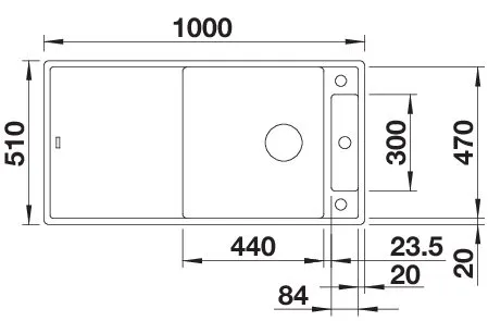 525858, BLANCO AXIA III XL 6 S
