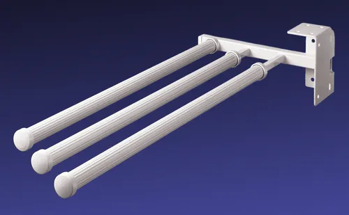 HAILO Handtuchhalter mit 3 Haltestangen