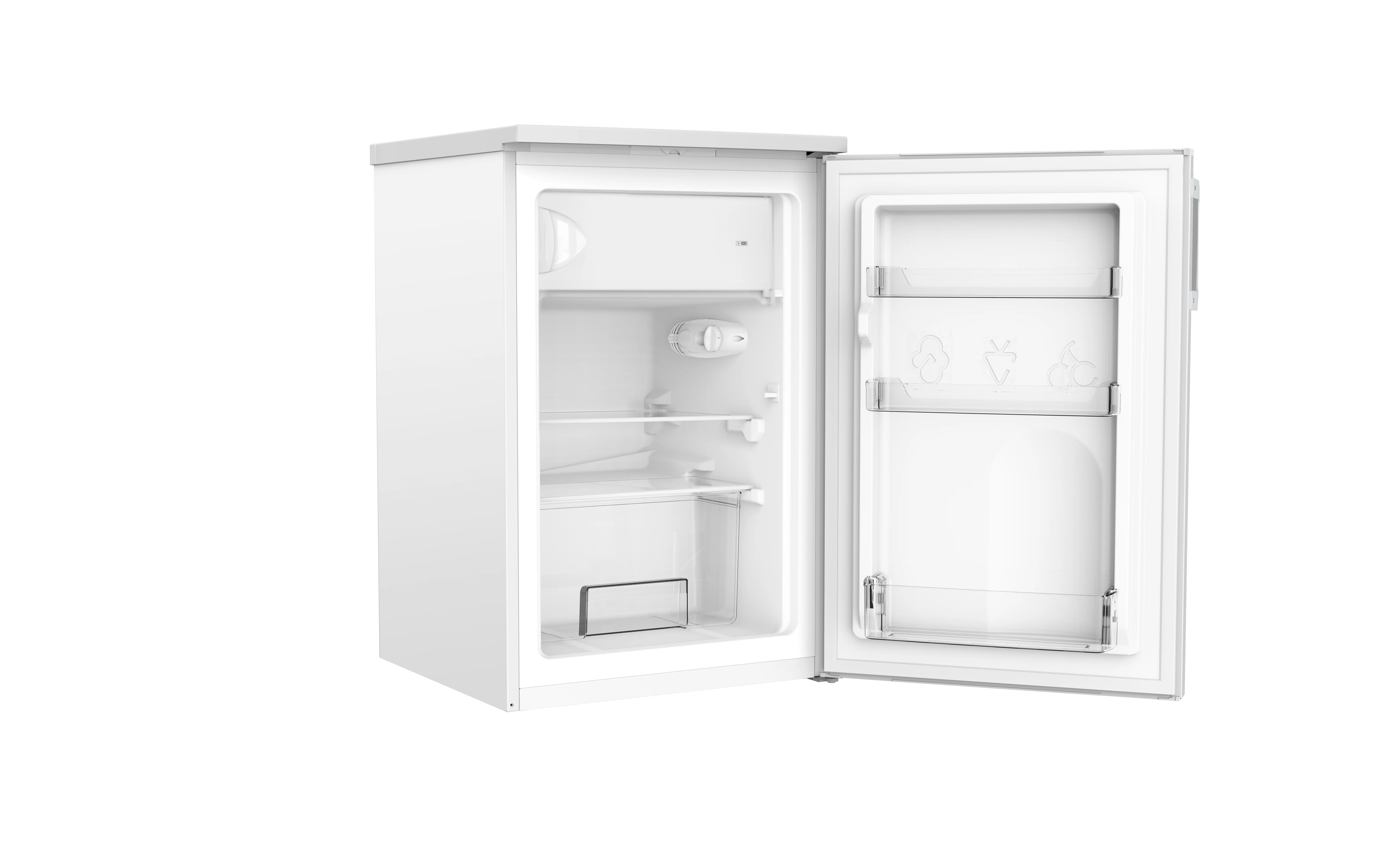 Stand-Kühlschrank mit Gefrierfach KS 361 300 W, weiß, 85 cm