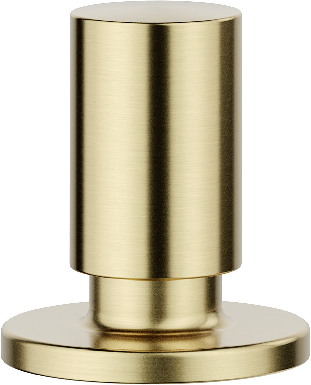 203495, BLANCO Zugknopf rund Satin Gold
