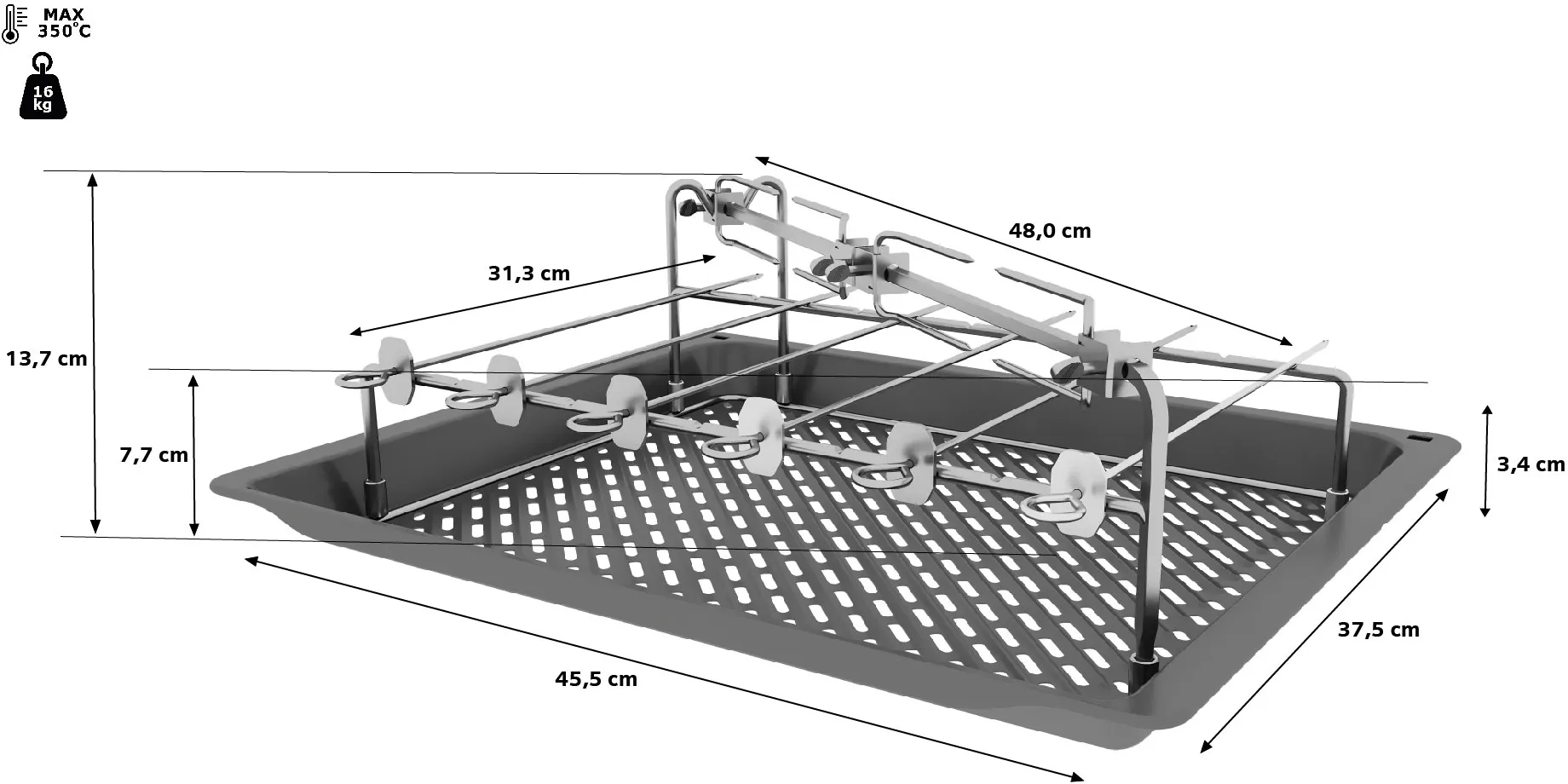  HZ635000, Air Fry & grill set
