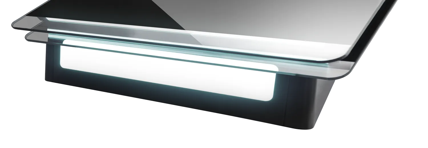Haube A++, Schwarzglas, GestureControl, 6 Leistungsstufen - SensorTouch Haube A++, Schwarzglas, GestureControl, 6 Leistungsstufen - SensorTouch