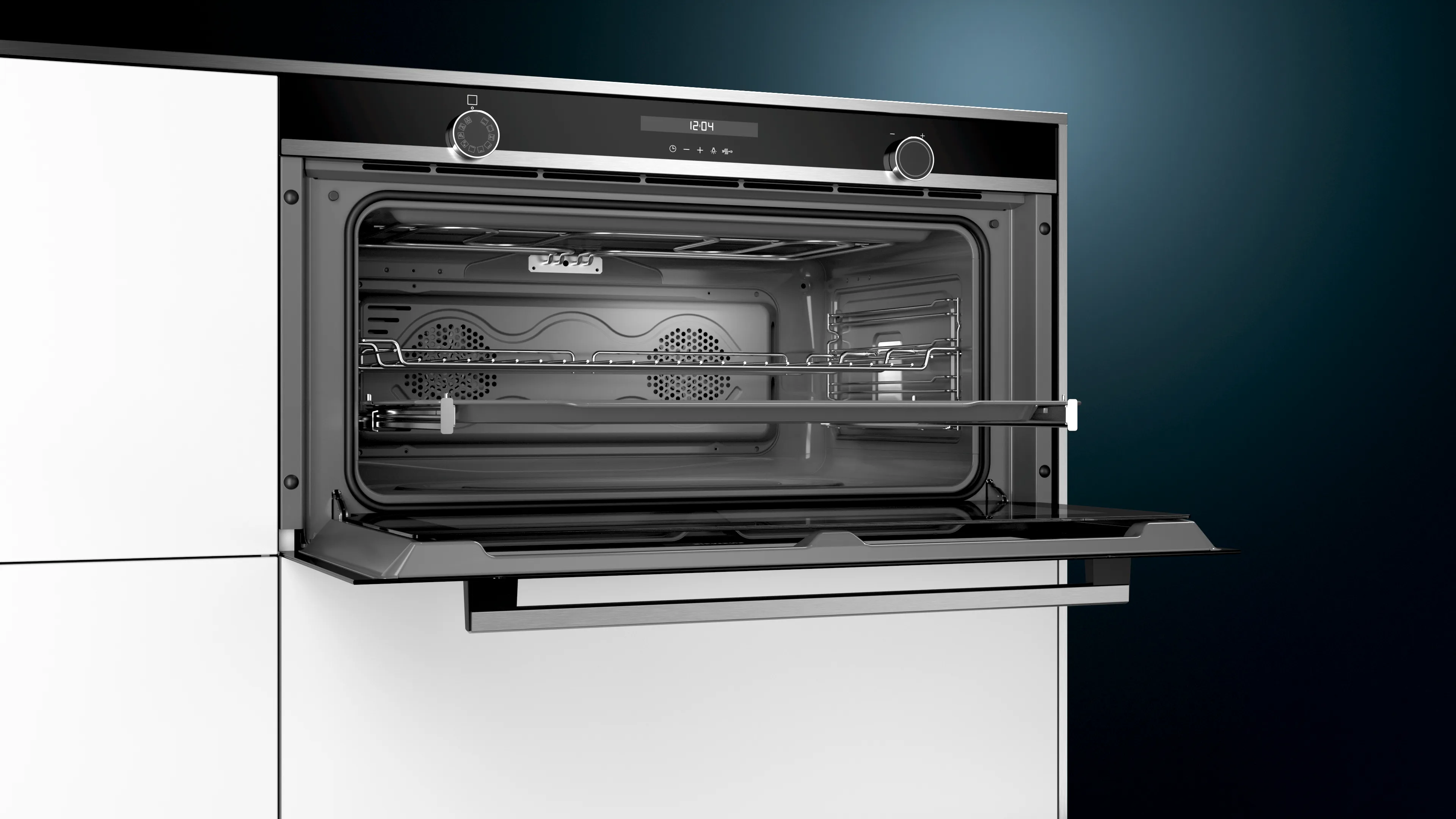  VB558C0S0, iQ500, Einbau-Backofen, 90 x 48 cm, Edelstahl