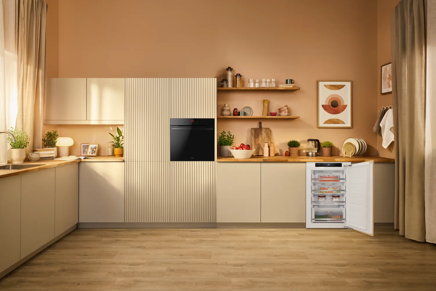 Gefrierschrank, 870 mm Nische, Festtür-Technik Gefrierschrank, 870 mm Nische, Festtür-Technik