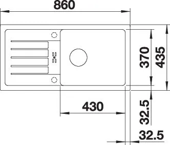 524238, BLANCO FAVUM XL 6 S 524238, BLANCO FAVUM XL 6 S