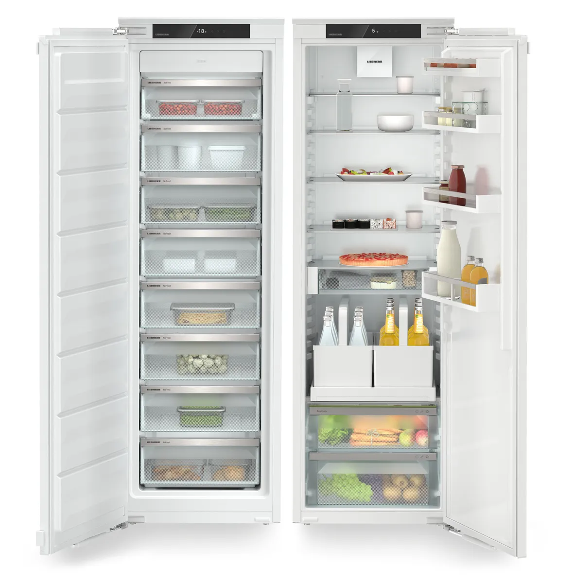 IXRF 5120-22, Integrierbare Kühl-Gefrierkombination mit EasyFresh und NoFrost