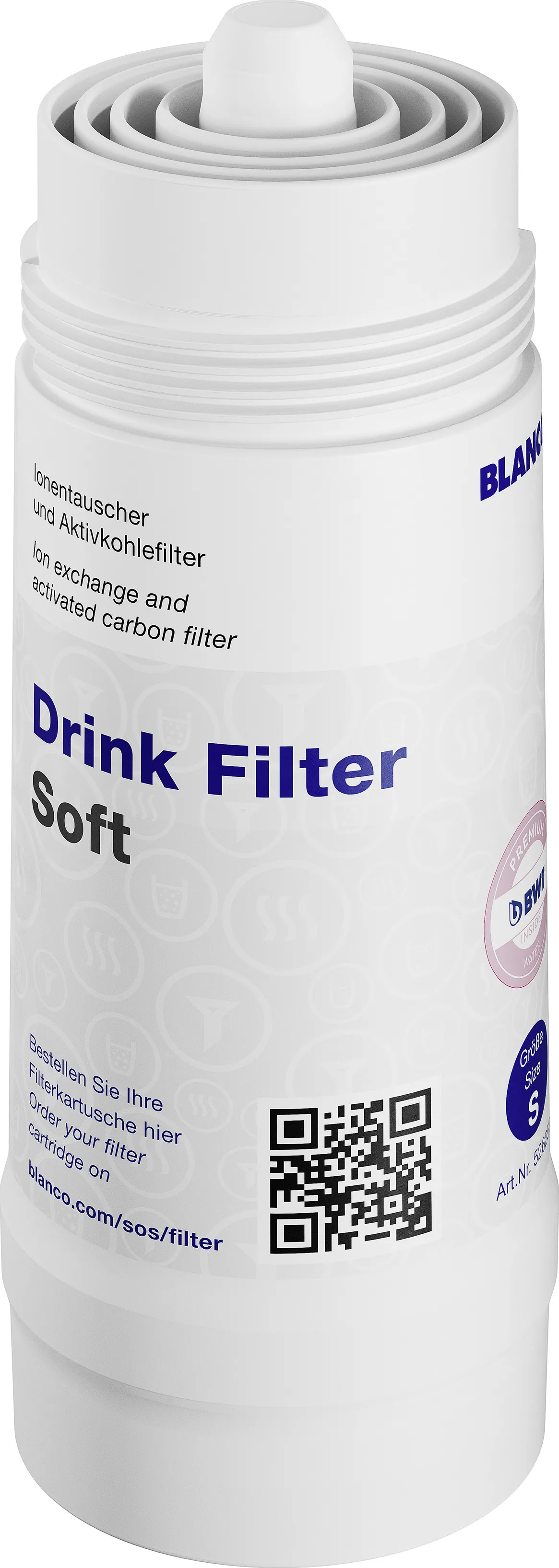 526259, BLANCO Drink Filter Soft S 526259, BLANCO Drink Filter Soft S