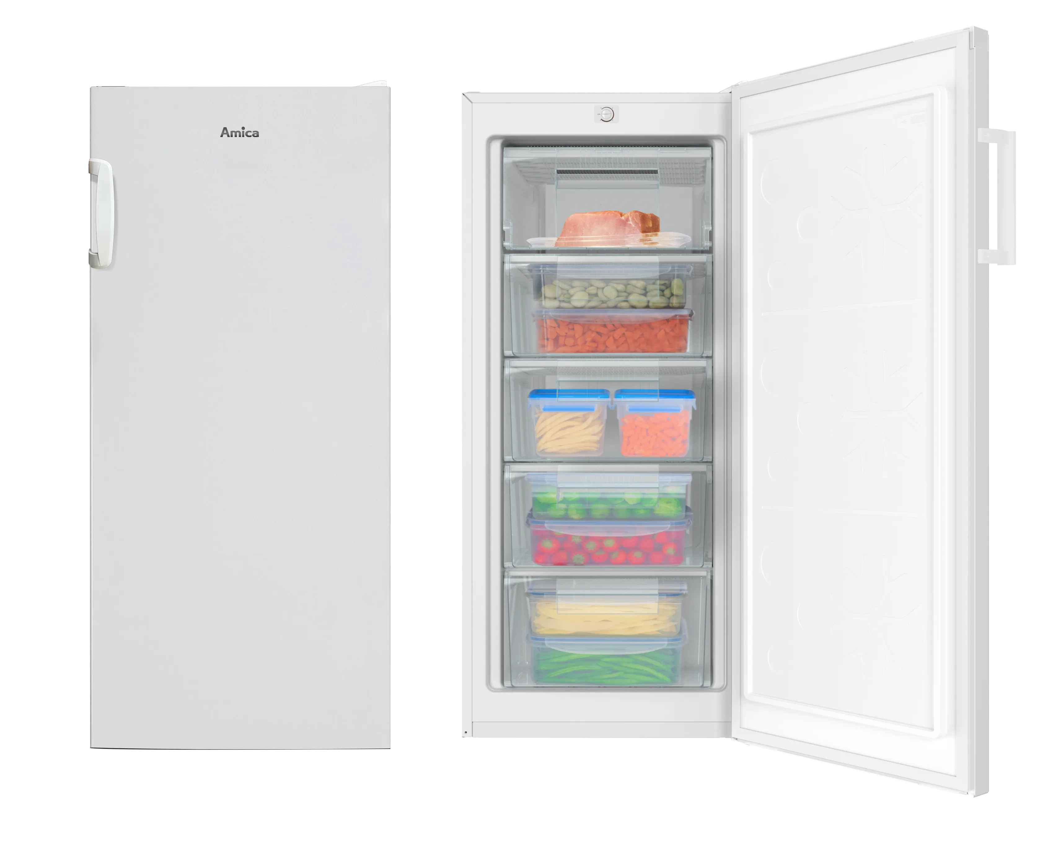 Stand-Gefrierschrank GS 321 130 W, weiß, 125 cm Stand-Gefrierschrank GS 321 130 W, weiß, 125 cm