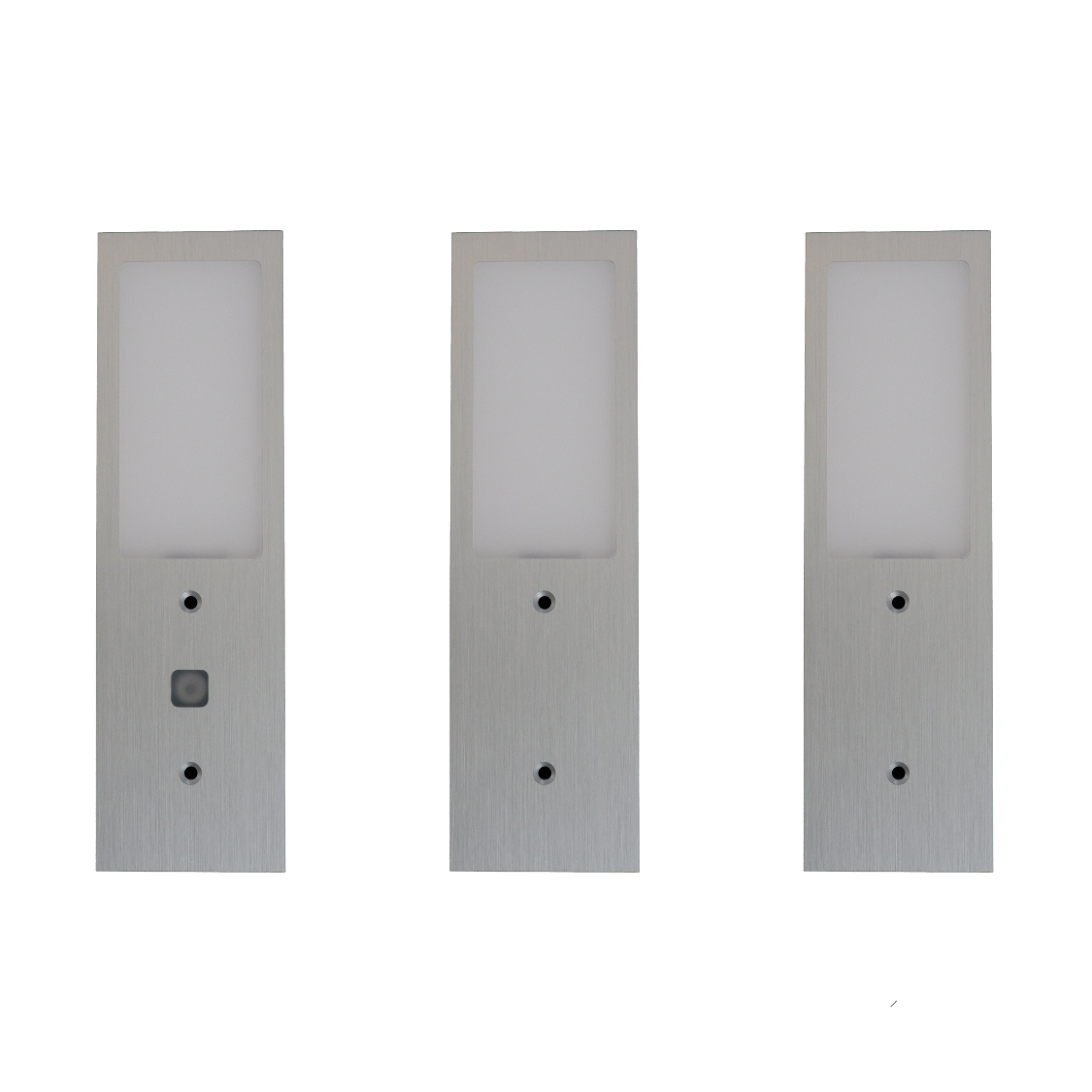 CompactMetall Galaxy 3er Set Edelstahl 4W