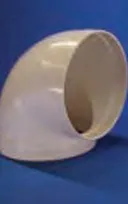 Rundrohr Bogen Standard 90°, 200er