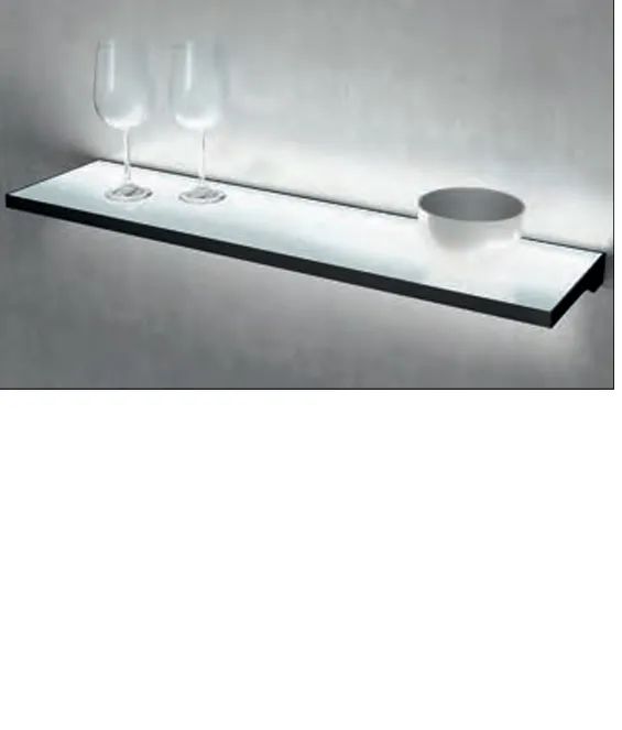 TeoSlim LED, schwarz, 60 cm breit, 10 Watt