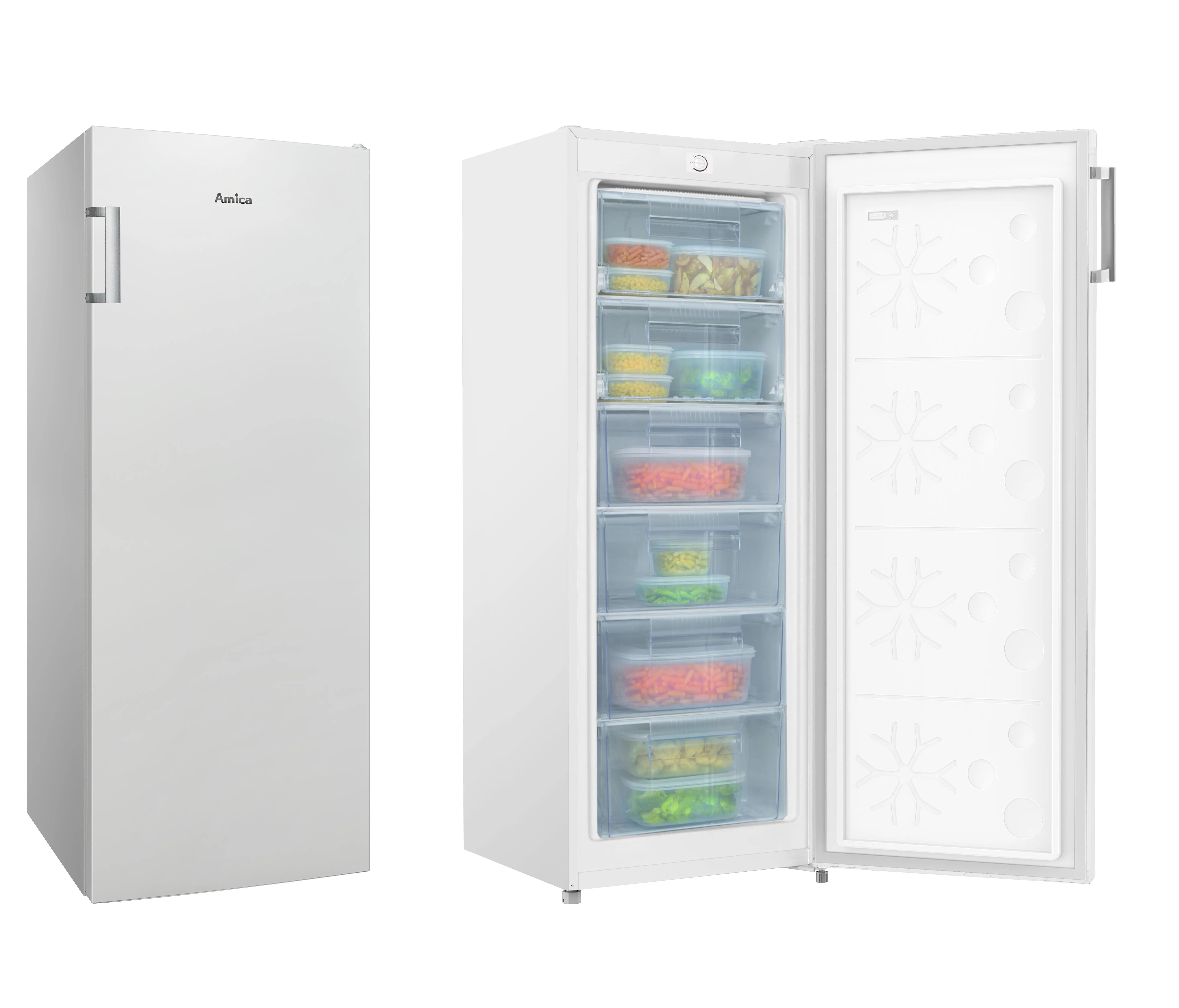 Stand-Gefrierschrank GS 324 170 W, weiß, 144 cm Stand-Gefrierschrank GS 324 170 W, weiß, 144 cm