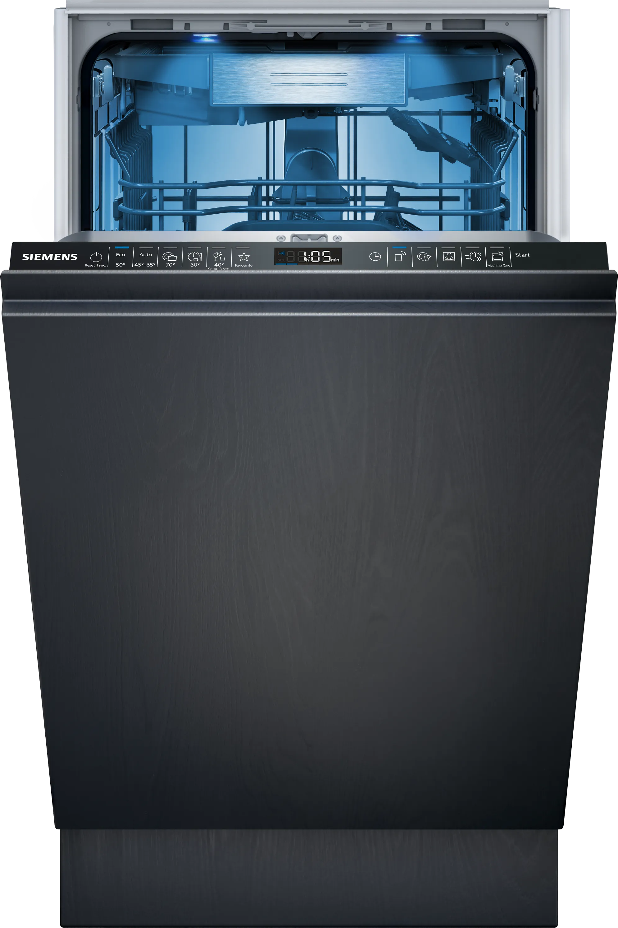  SR65ZX22ME, iQ500, Vollintegrierter Geschirrspüler, 45 cm