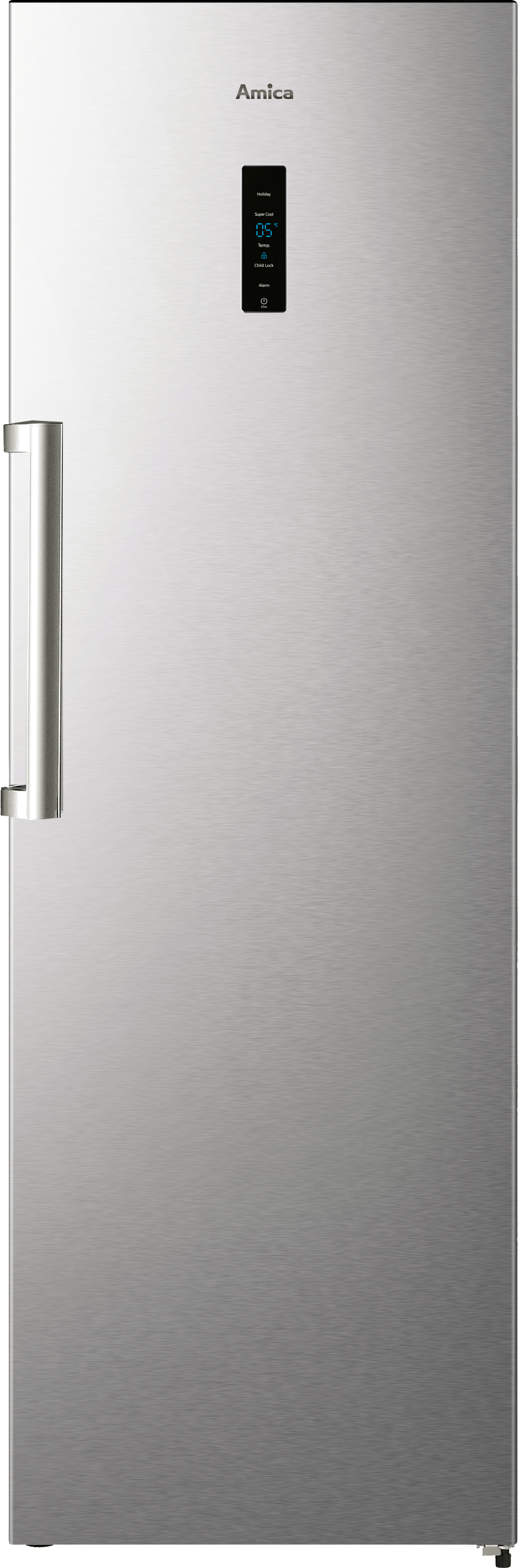 Vollraum-Stand-Kühlschrank VKS 358 150 E, Edelstahloptik, 186 cm