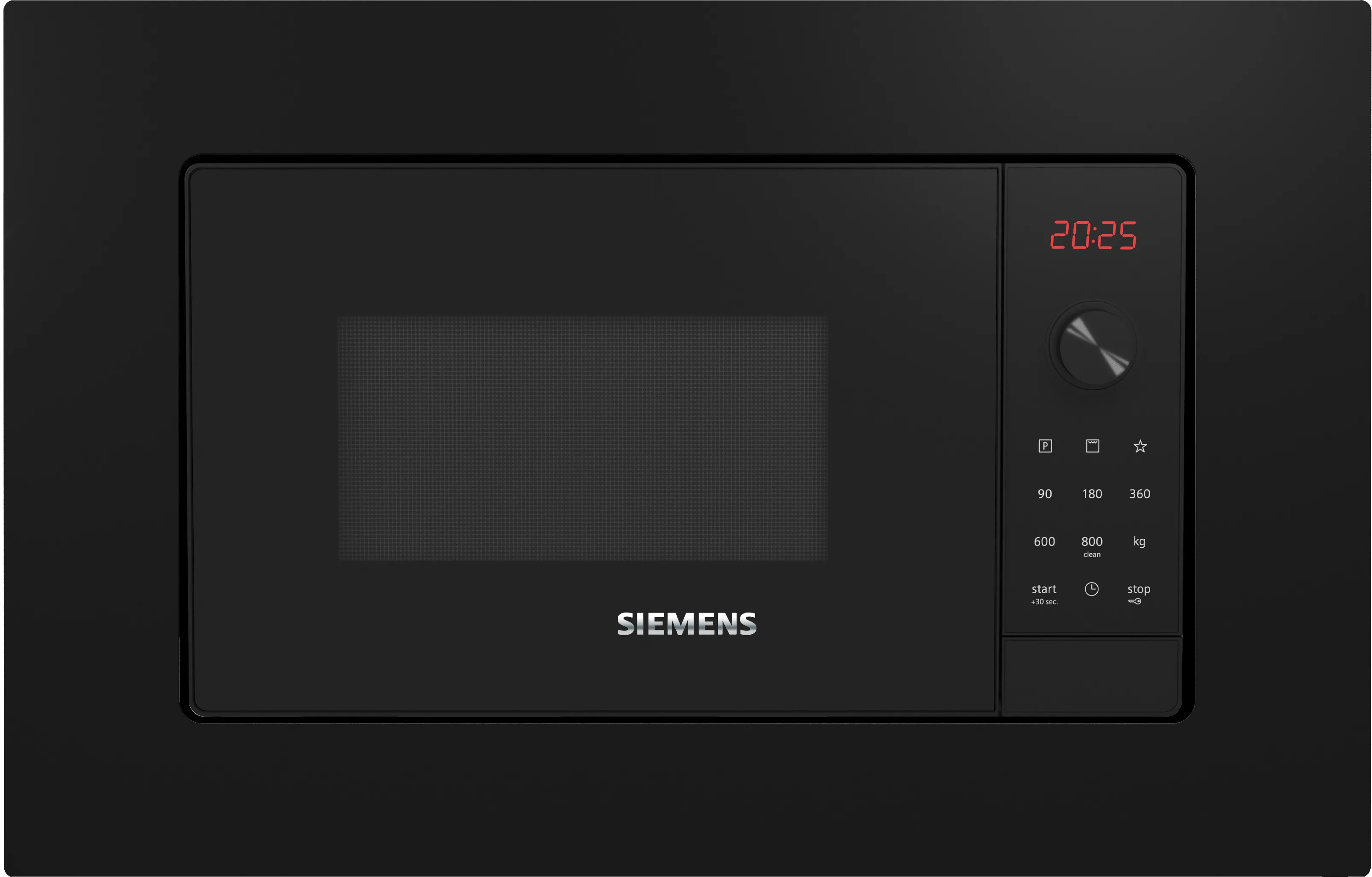  BE623LMB3, iQ300, Einbau-Mikrowelle, Schwarz, Edelstahl