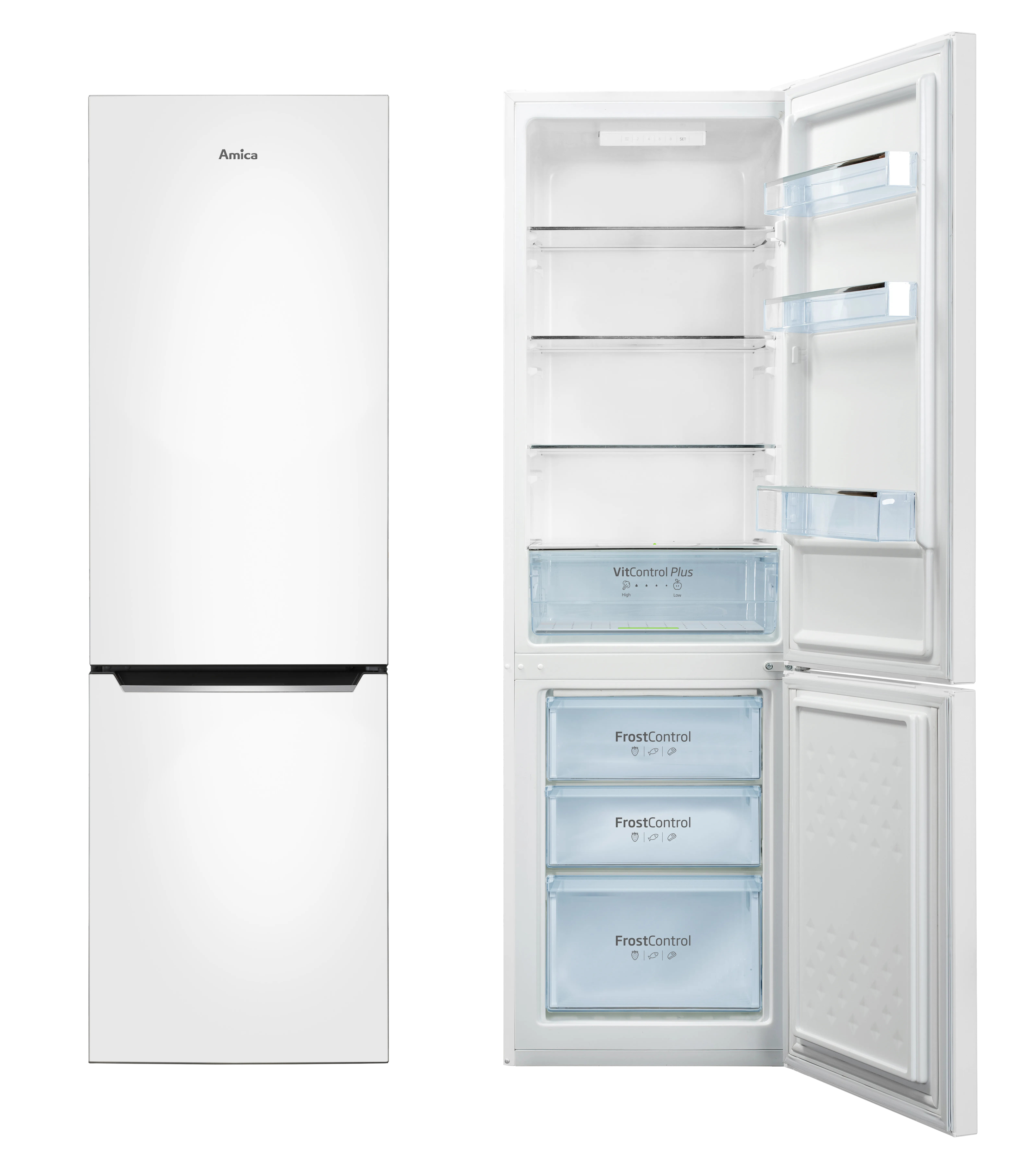 Stand-Kühl-Gefrierkombination KGCL 387 150 W, weiß, 176 cm Stand-Kühl-Gefrierkombination KGCL 387 150 W, weiß, 176 cm