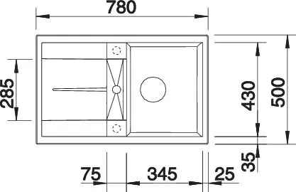 525914, BLANCO METRA 45 S