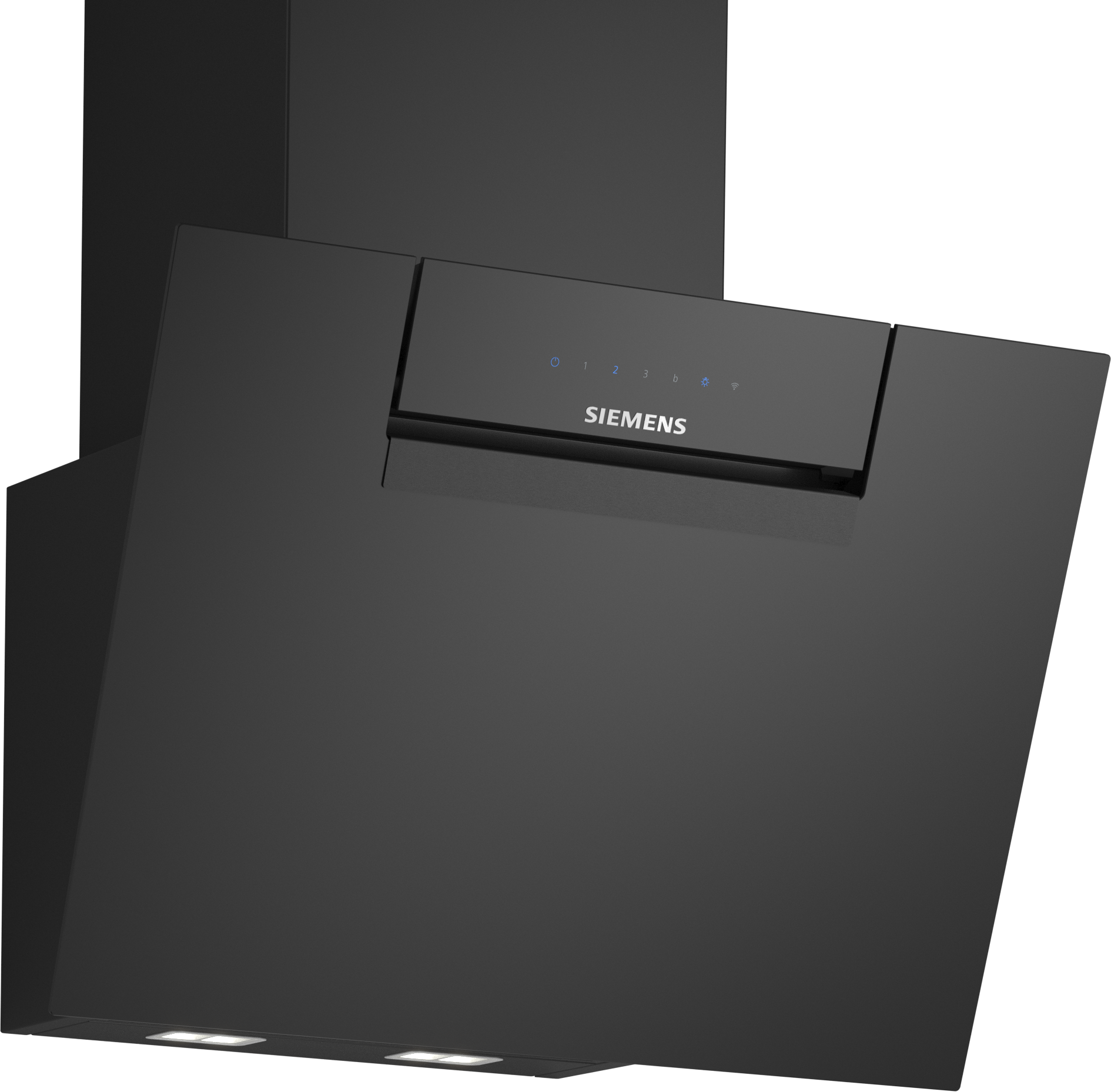 LC67KFN60, iQ300,  Wandesse,  60 cm,  Klarglas schwarz bedruckt