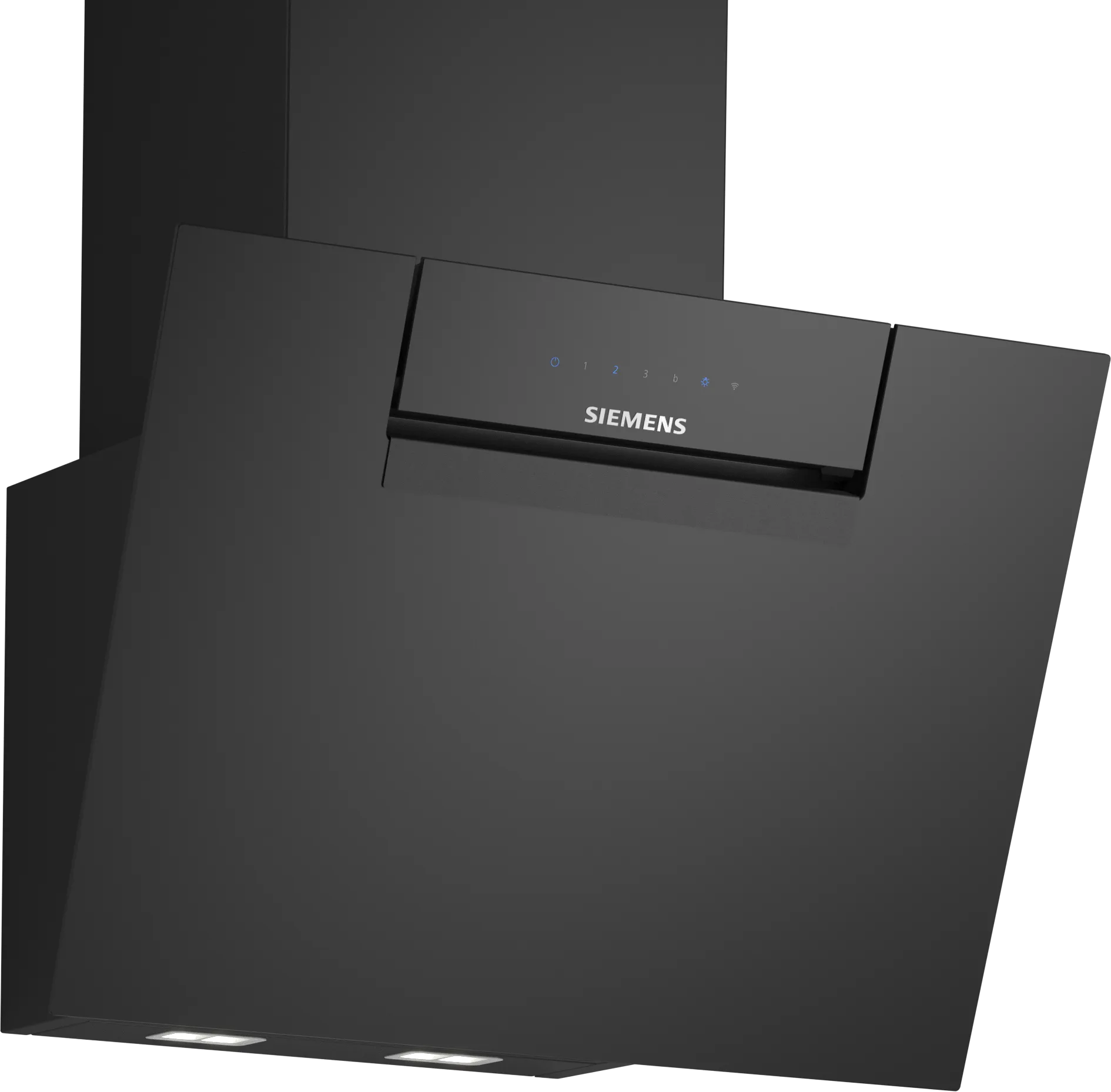  LC67KFN60, iQ300, Wandesse, 60 cm, Klarglas schwarz bedruckt