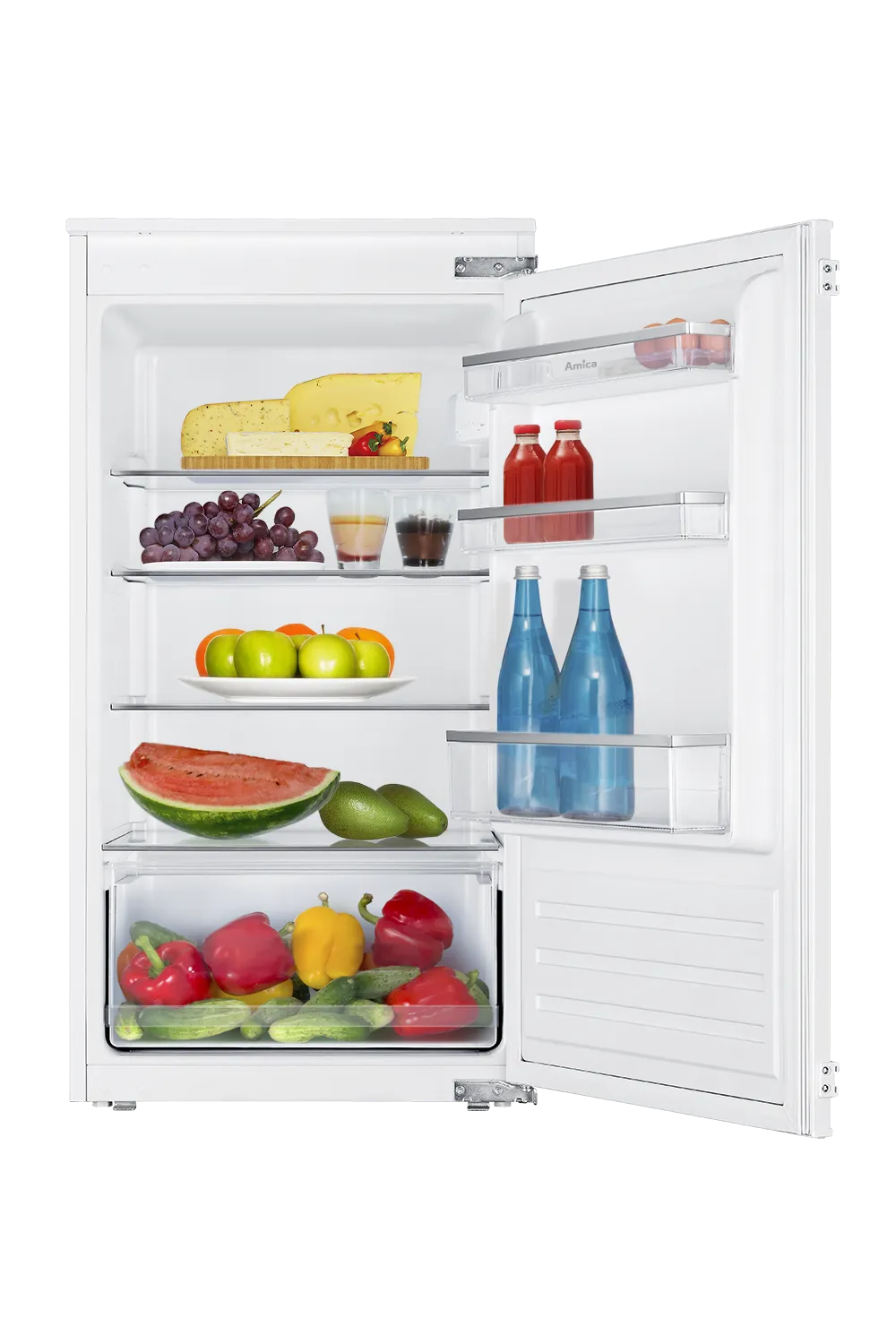 Vollraum-Kühlschrank, 1020 mm Nische, Schlepptür-Technik Vollraum-Kühlschrank, 1020 mm Nische, Schlepptür-Technik
