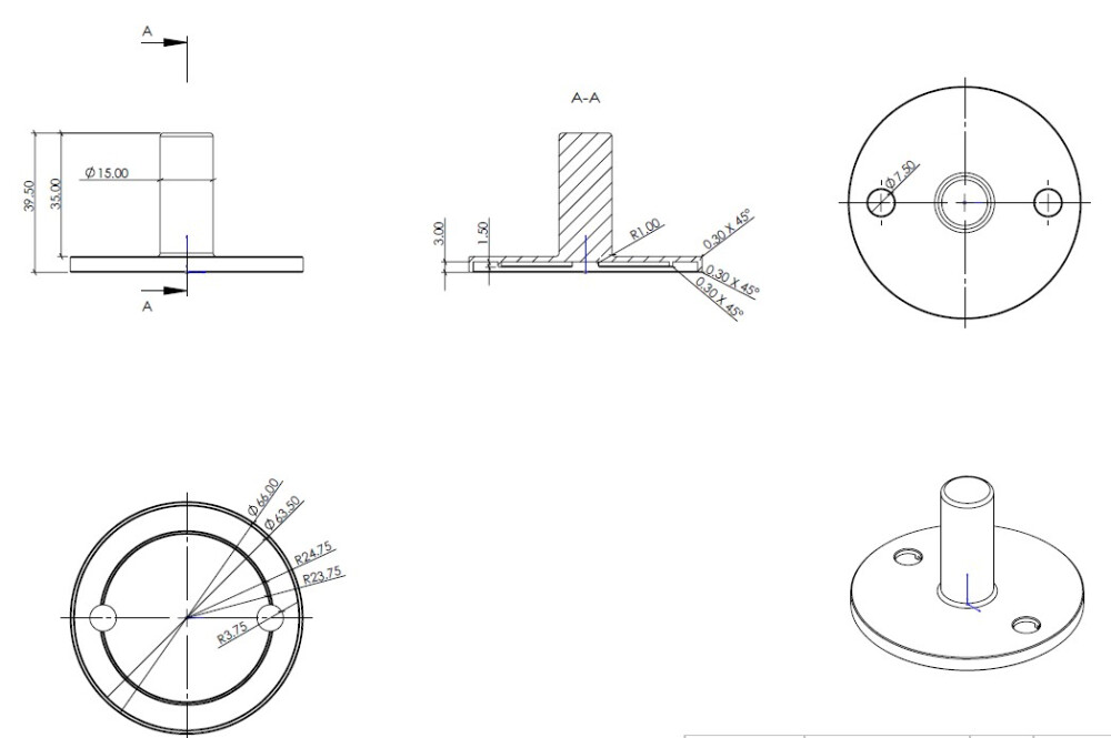 CARESSI CAPS Installationswerkzeug