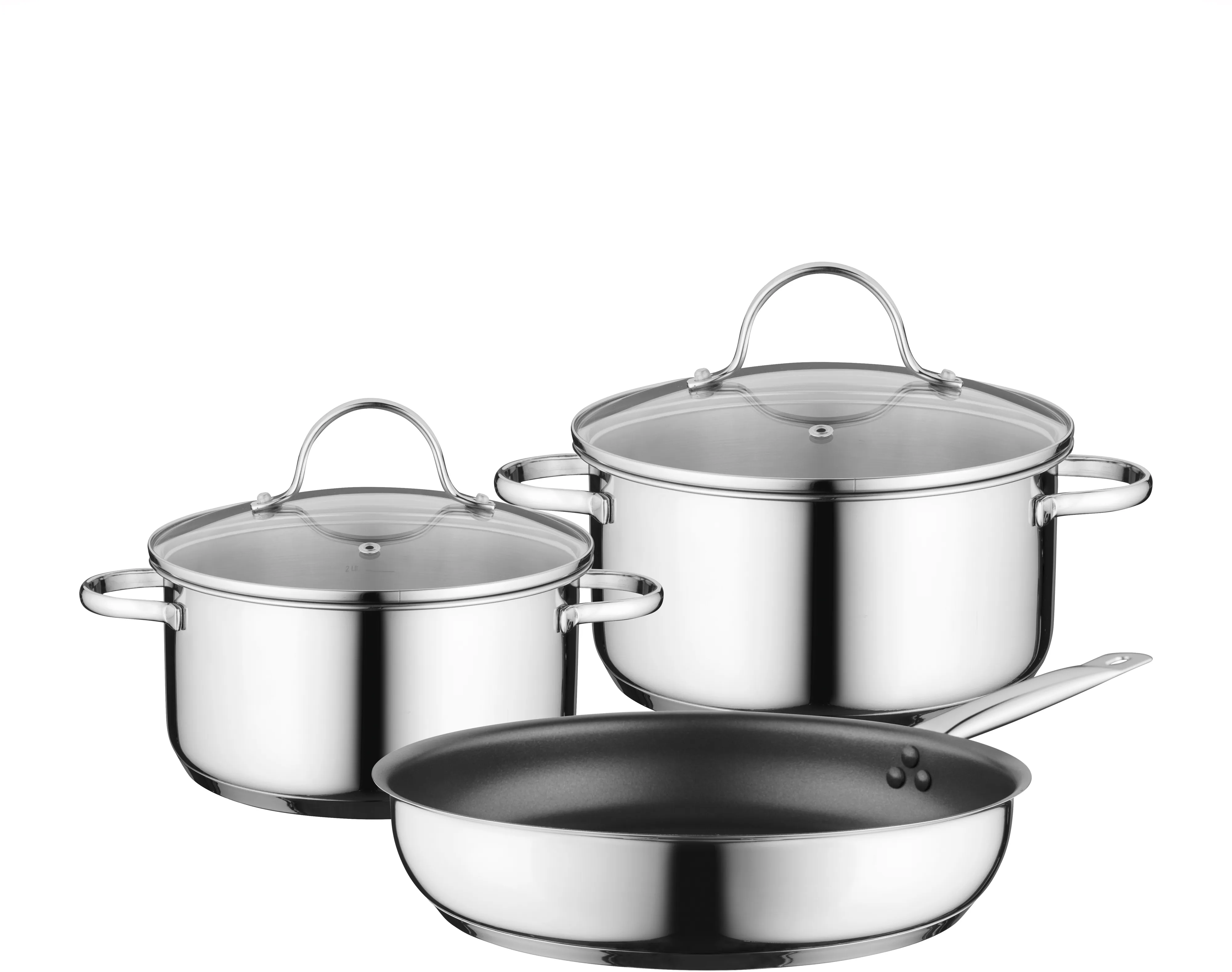  HZ9SE030, Kochgeschirr-Set, 3-teilig