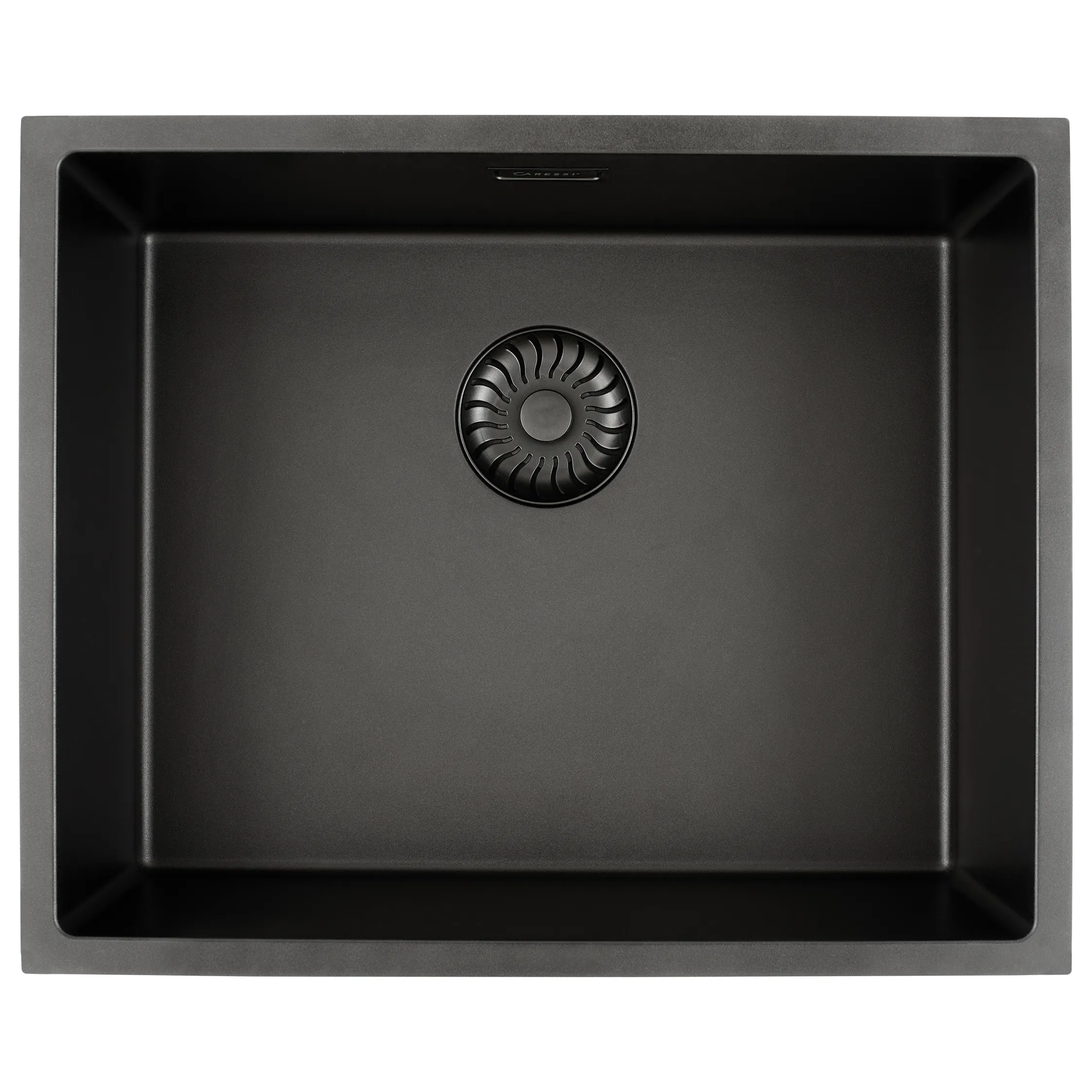 CARESSi CAGRPP50BK-ON/TU Einzelbecken 60er tiefschwarz Auflage