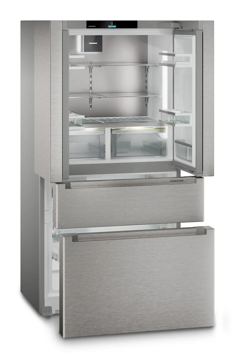 MBsddi 9556-20, French-Door-Kühl-Gefrierkombination mit 2 Gefrierschubladen und IceMaker und InfinitySpring MBsddi 9556-20, French-Door-Kühl-Gefrierkombination mit 2 Gefrierschubladen und IceMaker und InfinitySpring
