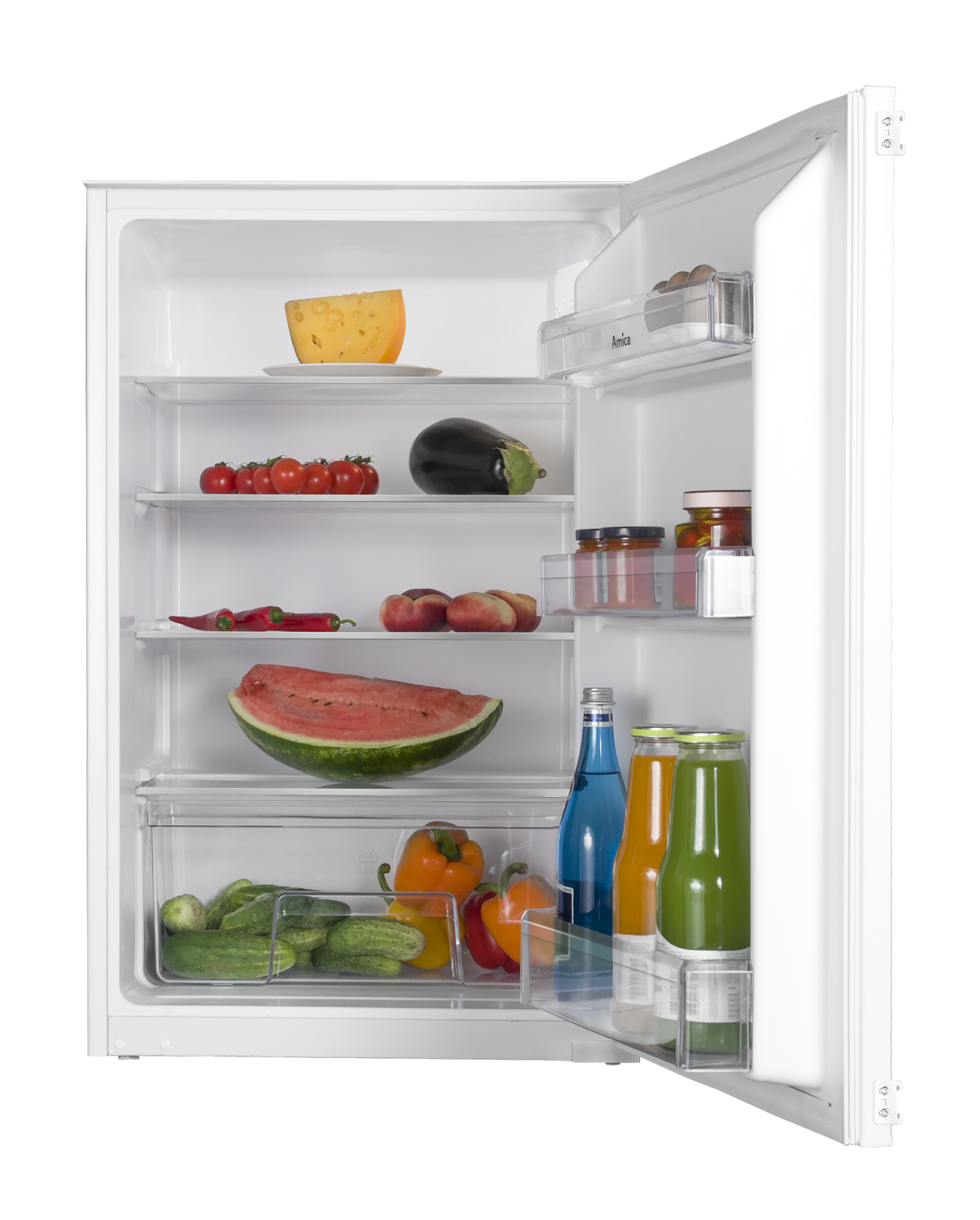 Vollraum-Kühlschrank, 880 mm Nische, Schlepptür-Technik