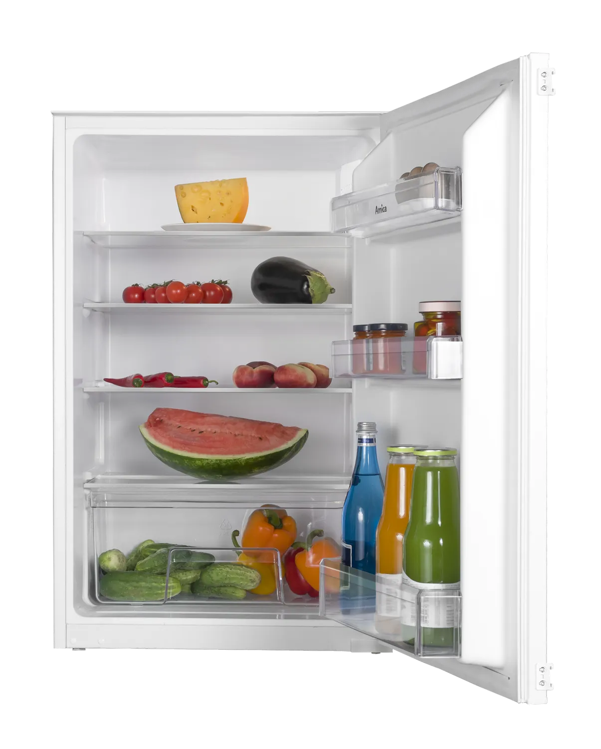 Vollraum-Kühlschrank, 880 mm Nische, Schlepptür-Technik Vollraum-Kühlschrank, 880 mm Nische, Schlepptür-Technik