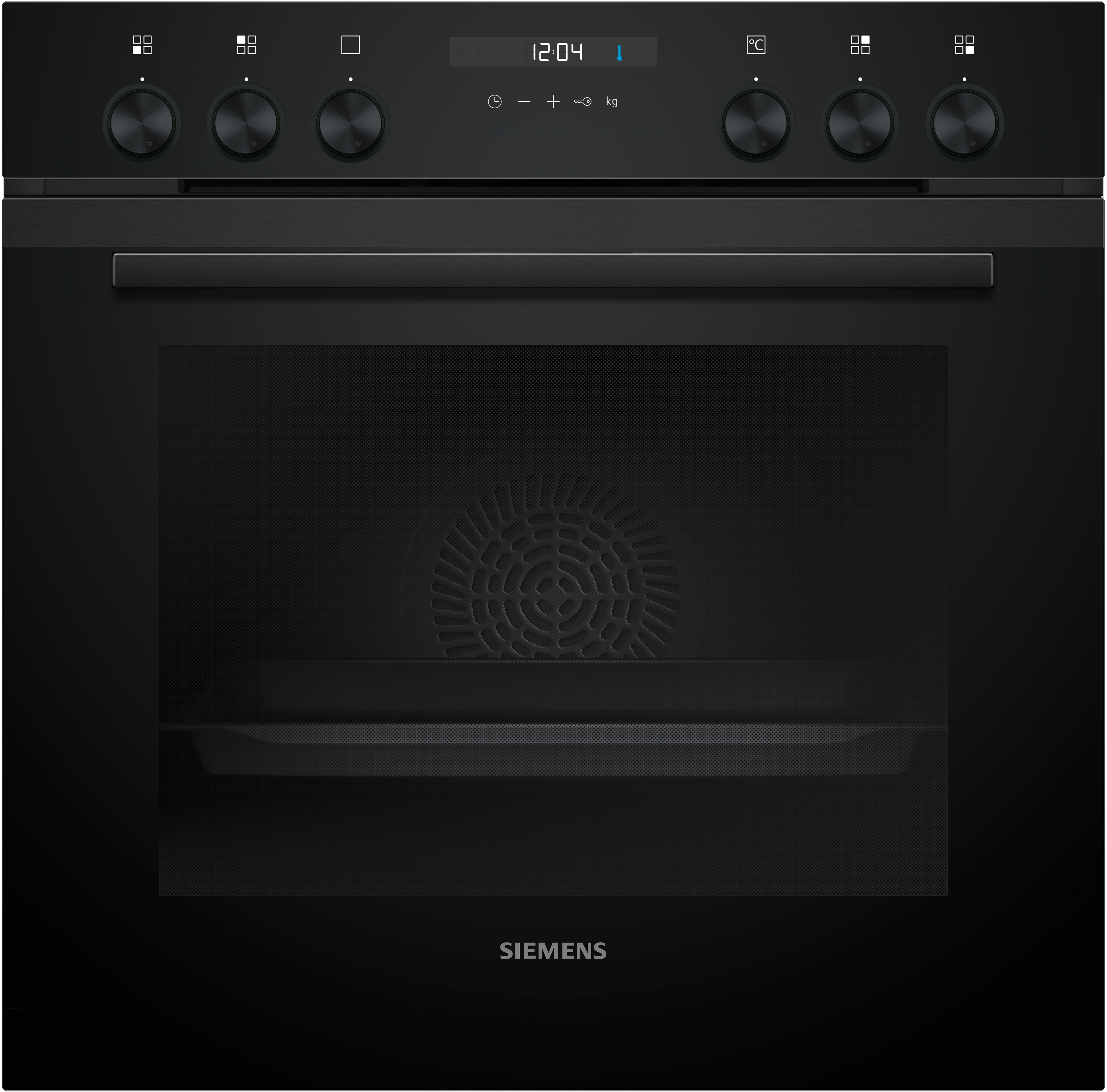  HE217GBB4, iQ500,  Einbau-Herd,  60 x 60 cm,  Deep black inox
