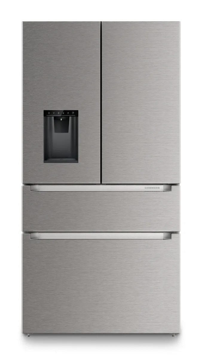 MBsddi 9558-20, French-Door-Kühl-Gefrierkombination mit 2 Gefrierschubladen und Wasser- und Eiswürfelspender MBsddi 9558-20, French-Door-Kühl-Gefrierkombination mit 2 Gefrierschubladen und Wasser- und Eiswürfelspender