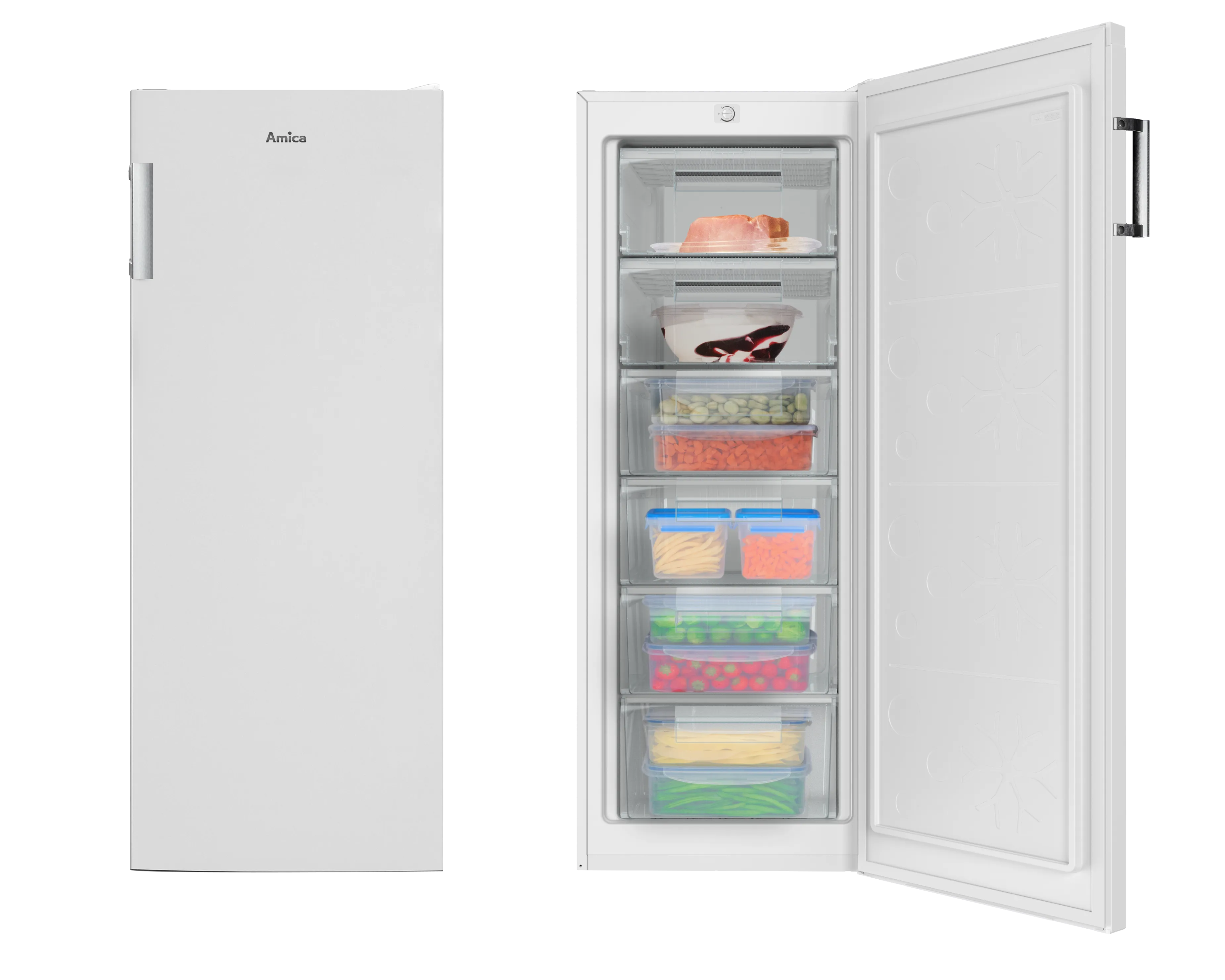 Stand-Gefrierschrank GS 324 190 W, weiß, 144 cm Stand-Gefrierschrank GS 324 190 W, weiß, 144 cm
