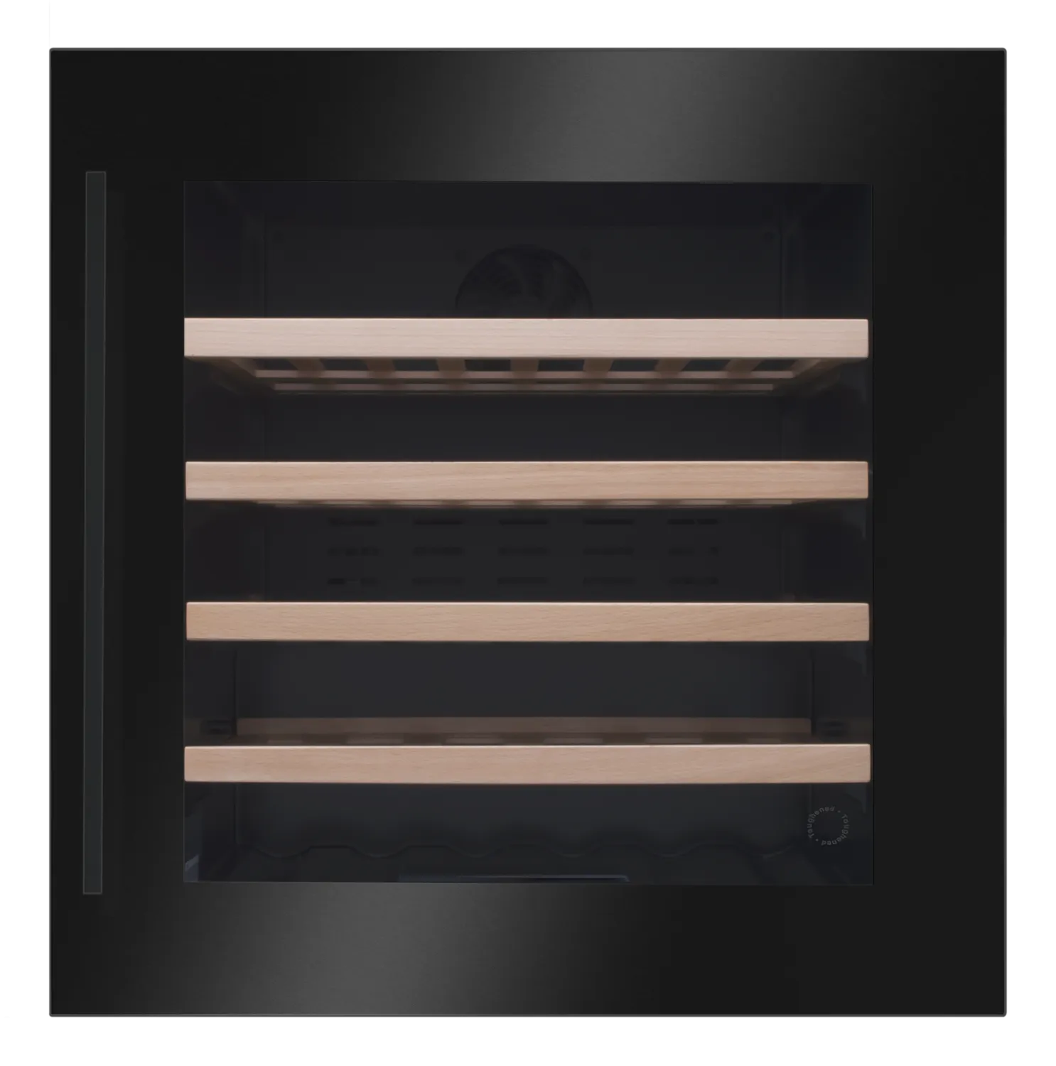 Einbau-Weintemperierschrank, X-Type Design, schwarz Einbau-Weintemperierschrank, X-Type Design, schwarz