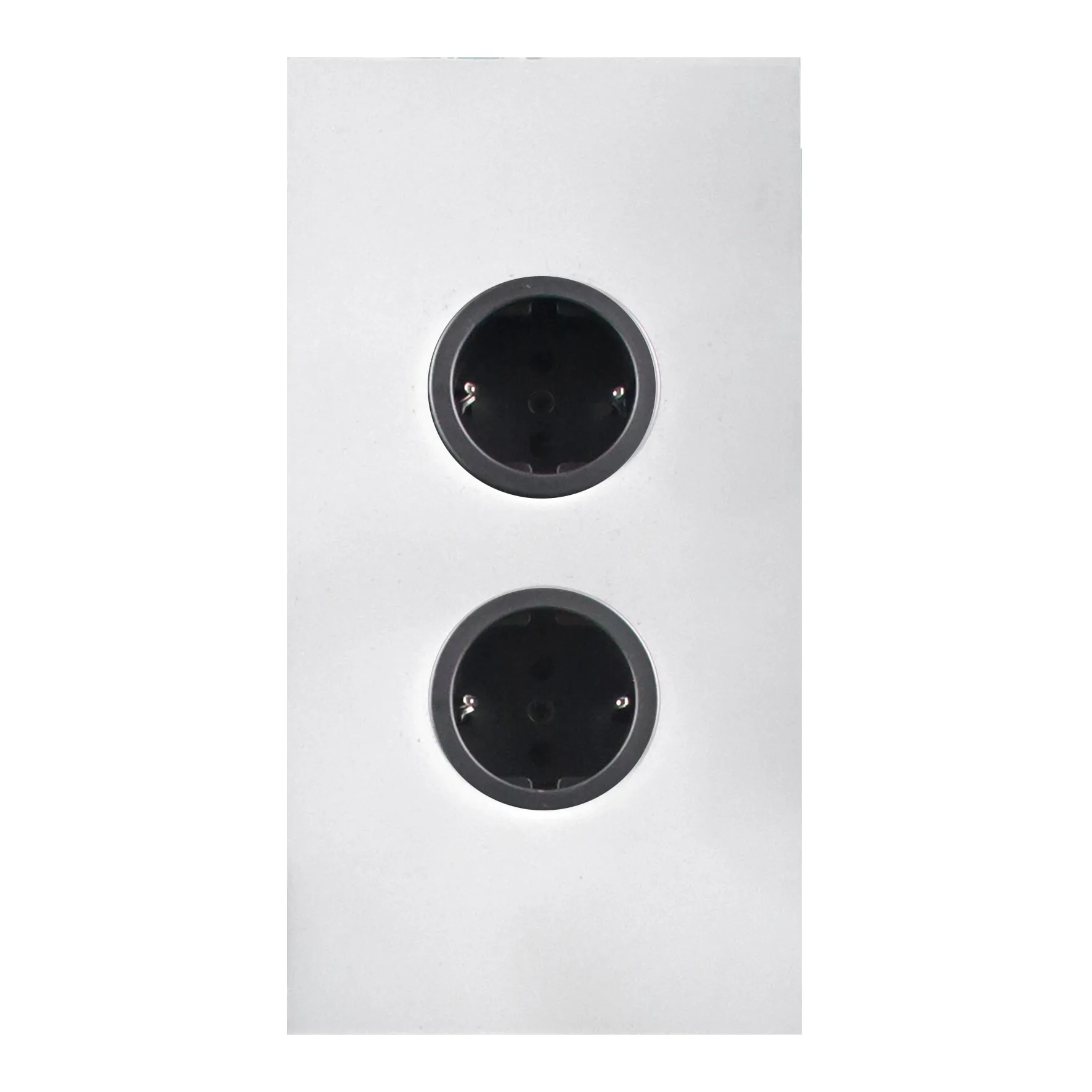 Eck Energiebox 2fach weiss matt