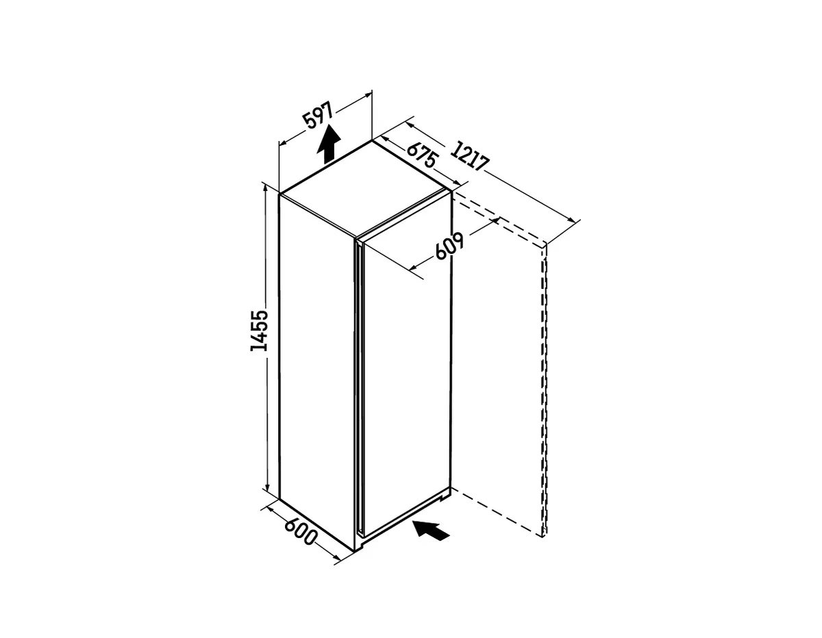Rd 4600-22, Standkühlschrank mit EasyFresh Rd 4600-22, Standkühlschrank mit EasyFresh