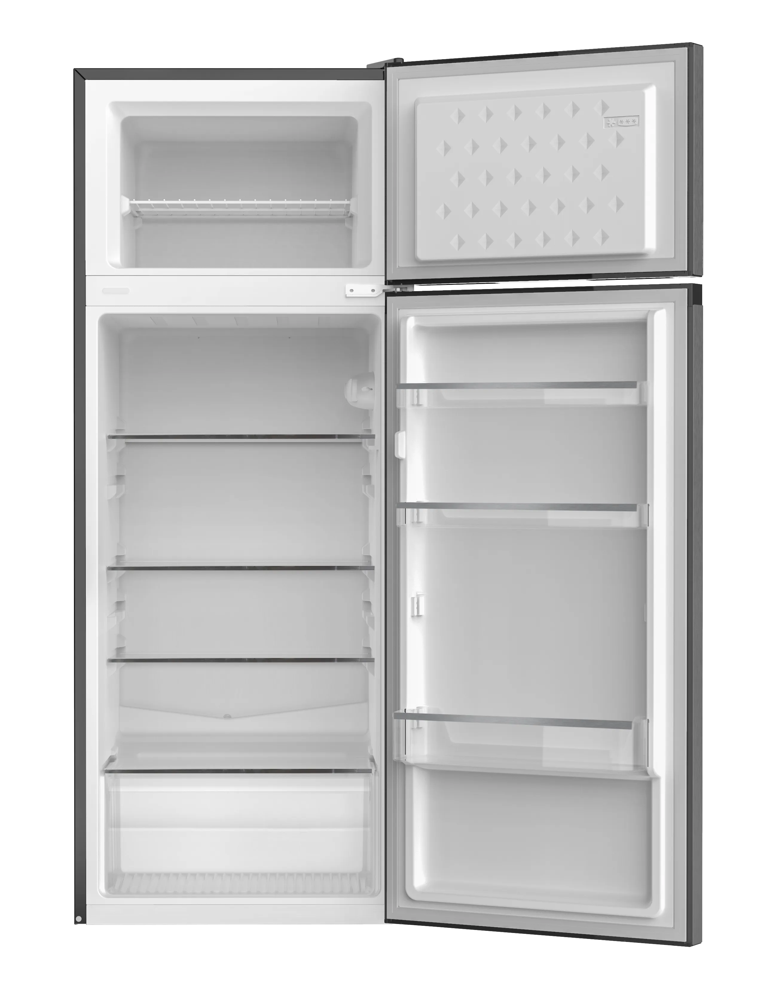 Stand-Kühl-Gefrierkombination DT 374 170 E, Edelstahloptik, 144 cm Stand-Kühl-Gefrierkombination DT 374 170 E, Edelstahloptik, 144 cm