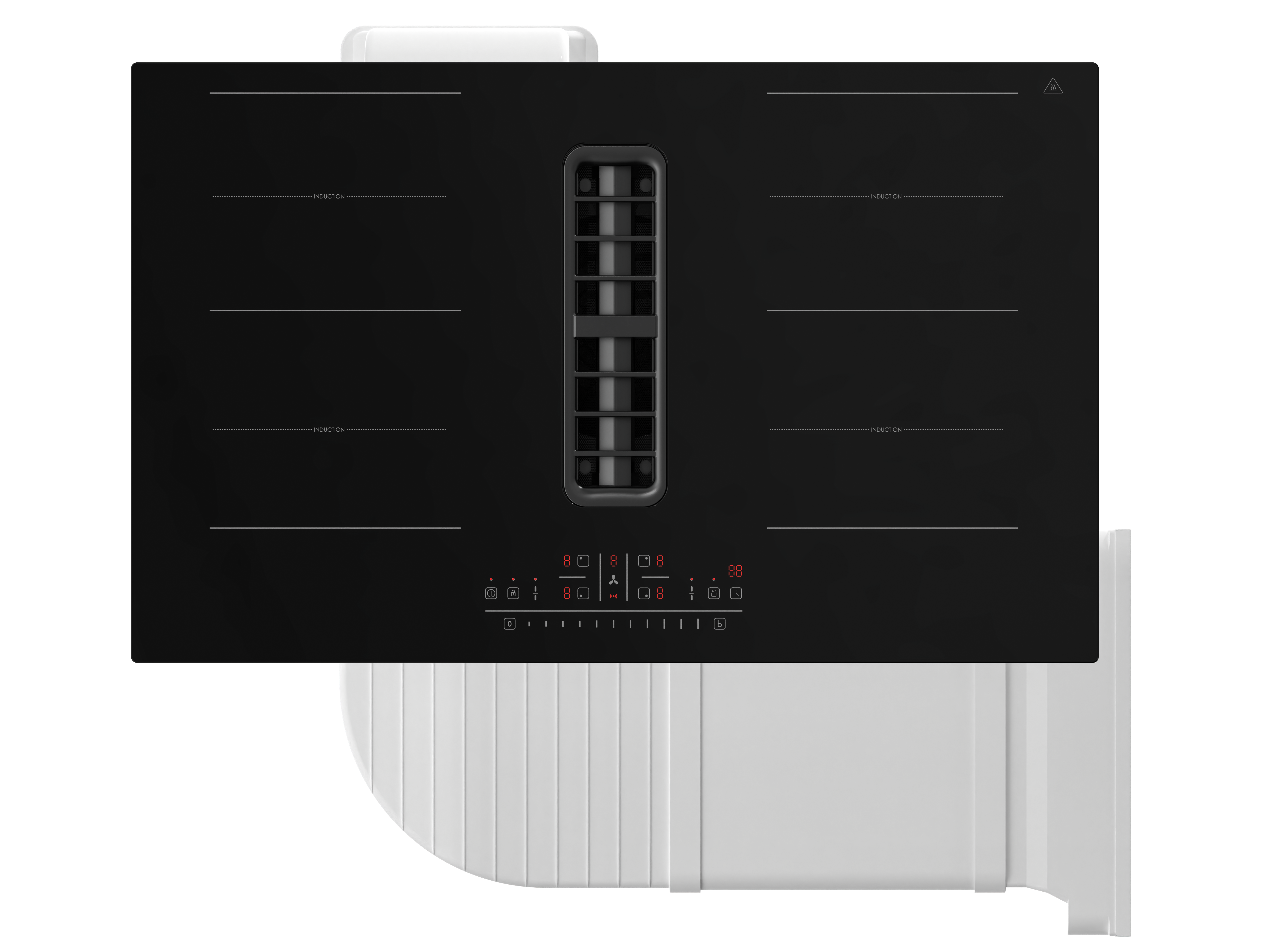 PKM Abluftset für Downair-Kochfelder 