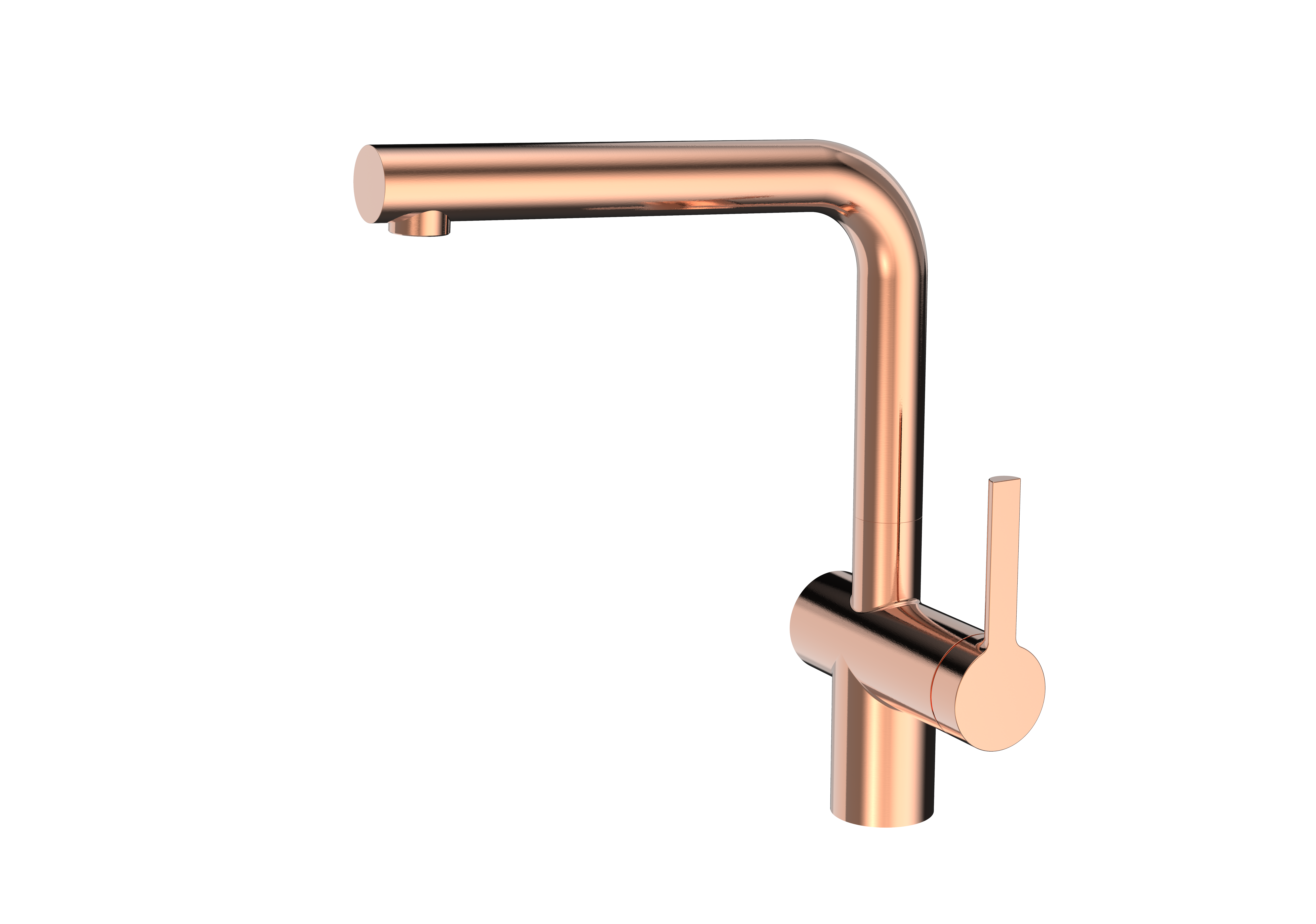 CARESSi 1108O ECO Armatur L-Auslauf  HD Kupfer