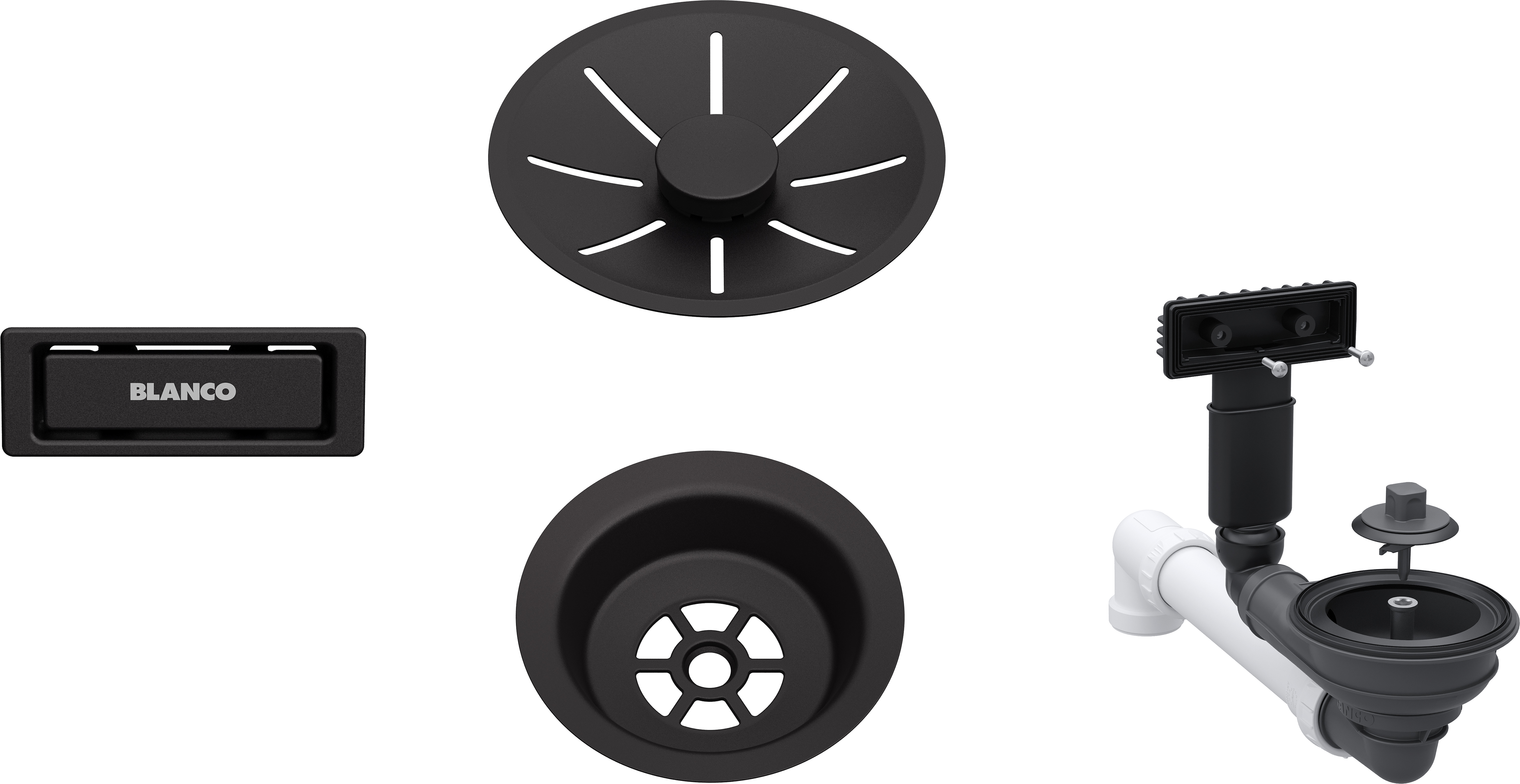 207422, Ablaufgarniturset für Einzelbecken 207422, Ablaufgarniturset für Einzelbecken