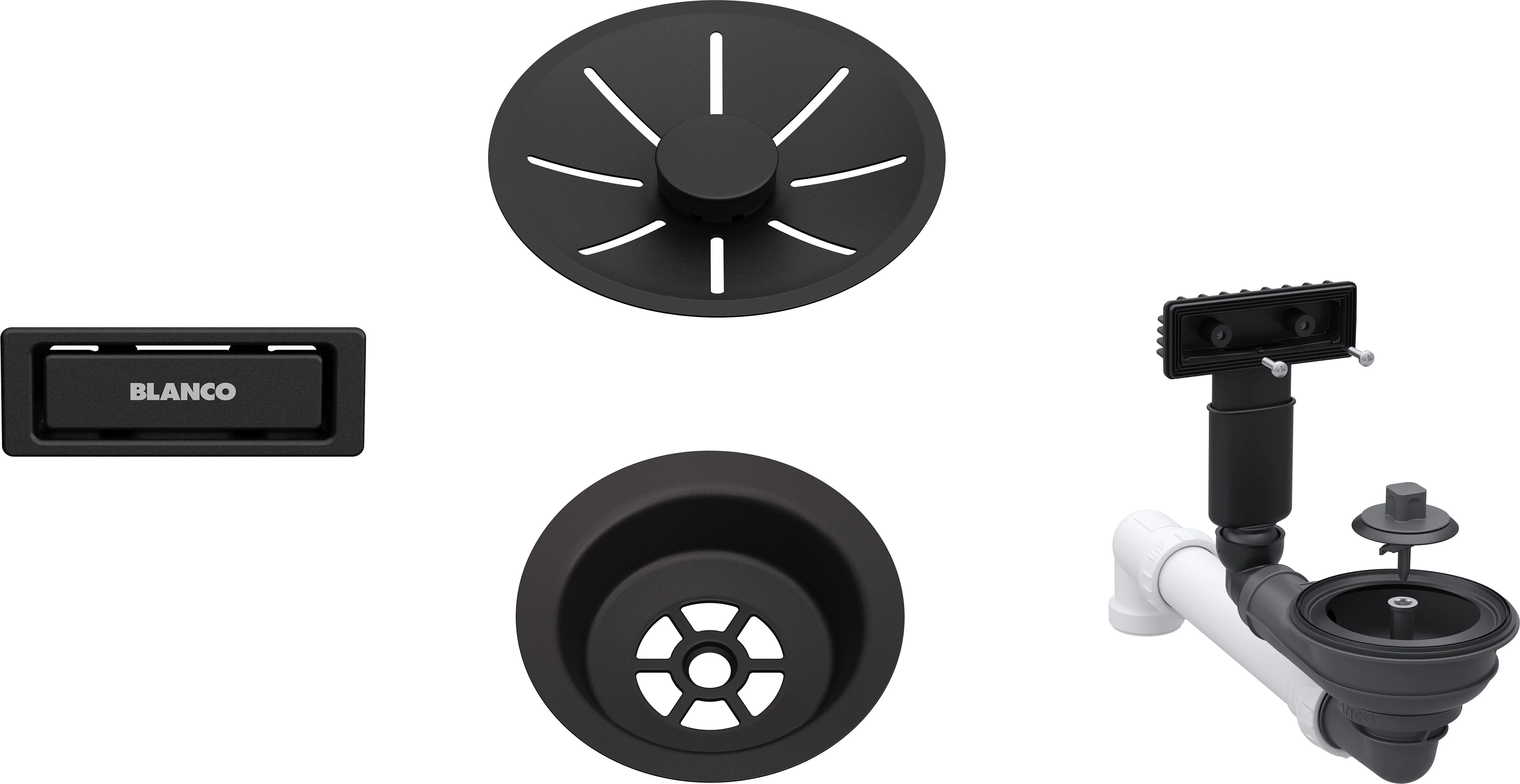 207422, Ablaufgarniturset für Einzelbecken