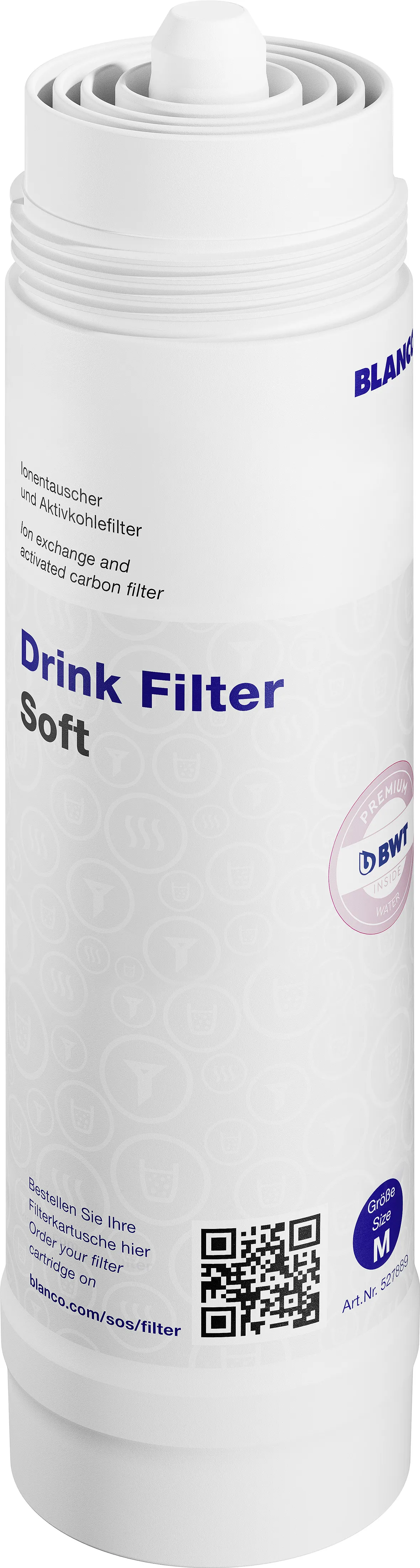 527889, BLANCO Drink Filter Soft M 527889, BLANCO Drink Filter Soft M