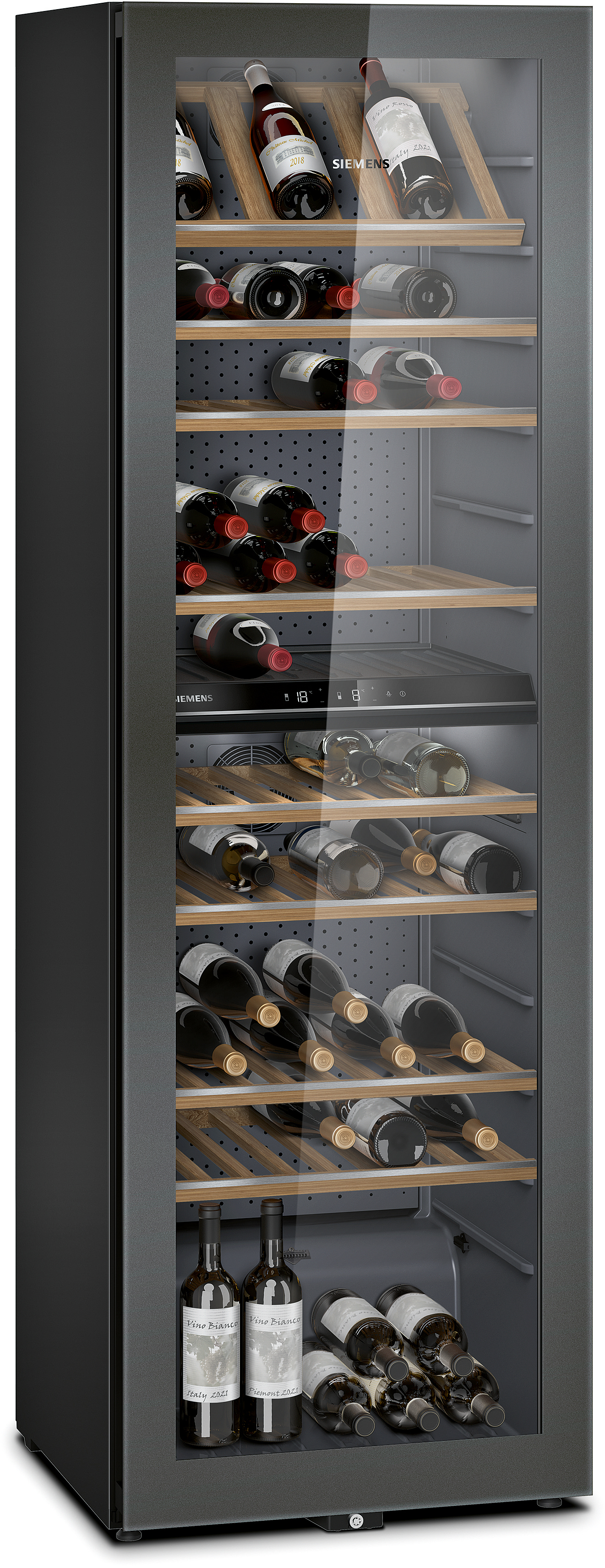  KW36KATGA, iQ500,  Freistehender Weinkühlschrank,  186 x 60 cm