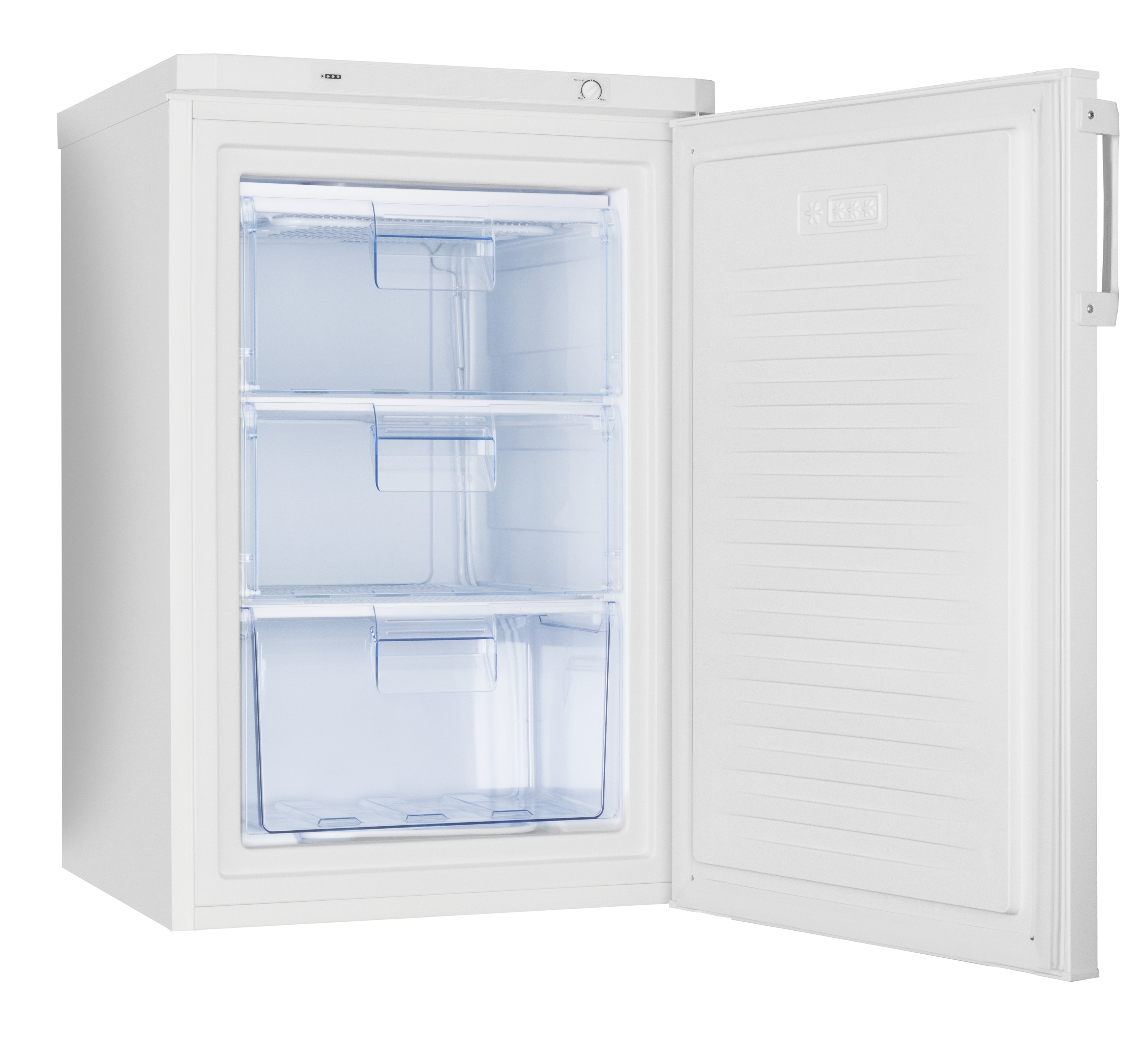 Stand-Gefrierschrank GS 321 100 W, weiß, 85 cm