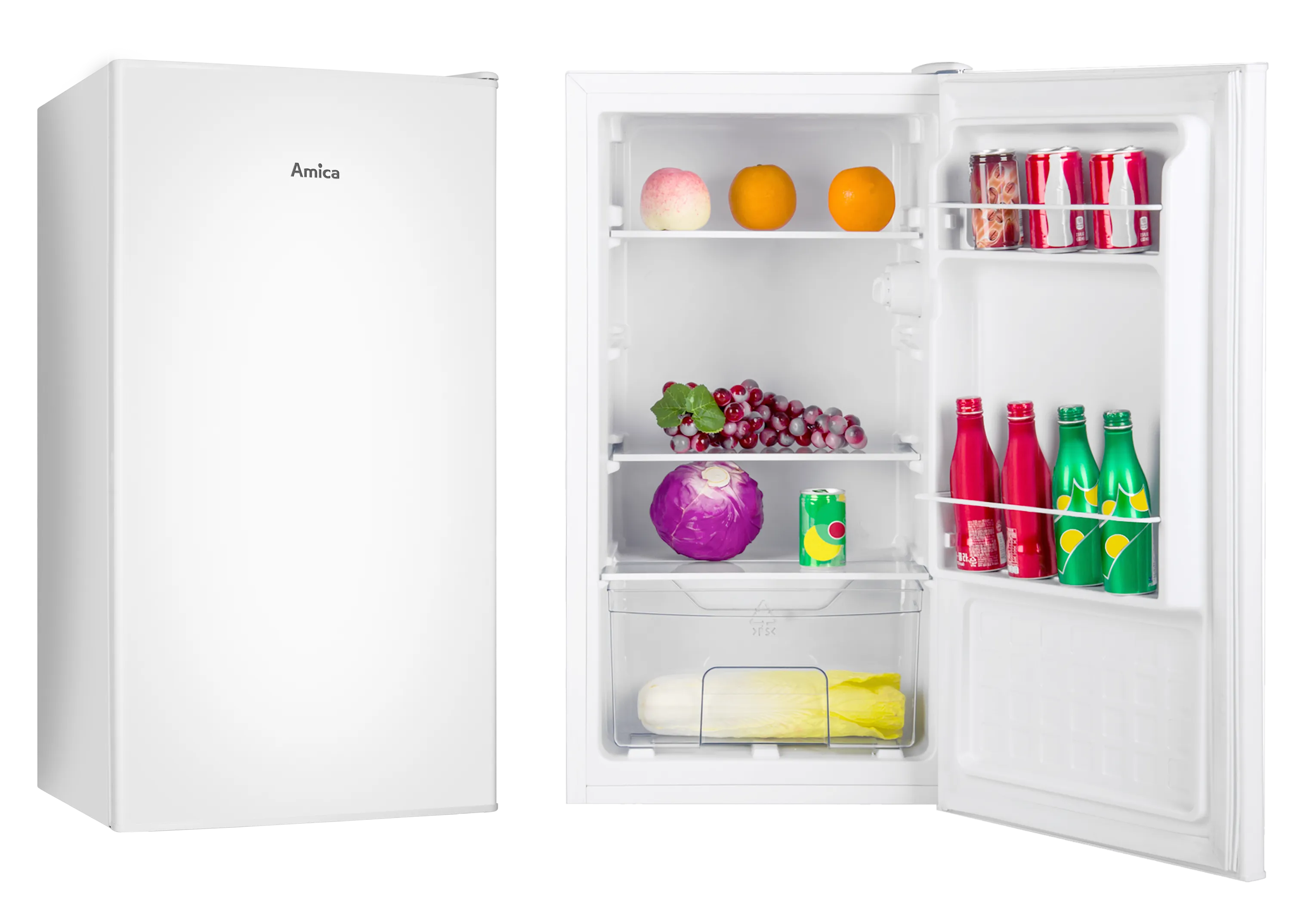 Vollraum-Stand-Kühlschrank VKS 351 116 W, weiß, 85 cm