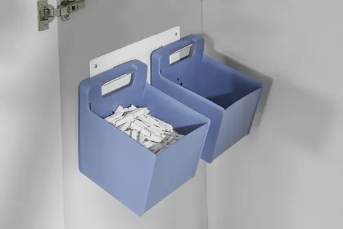 2 Utensilienbehälter mit Wandhalter