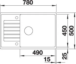 523272, BLANCO ZIA XL 6 S Compact 523272, BLANCO ZIA XL 6 S Compact